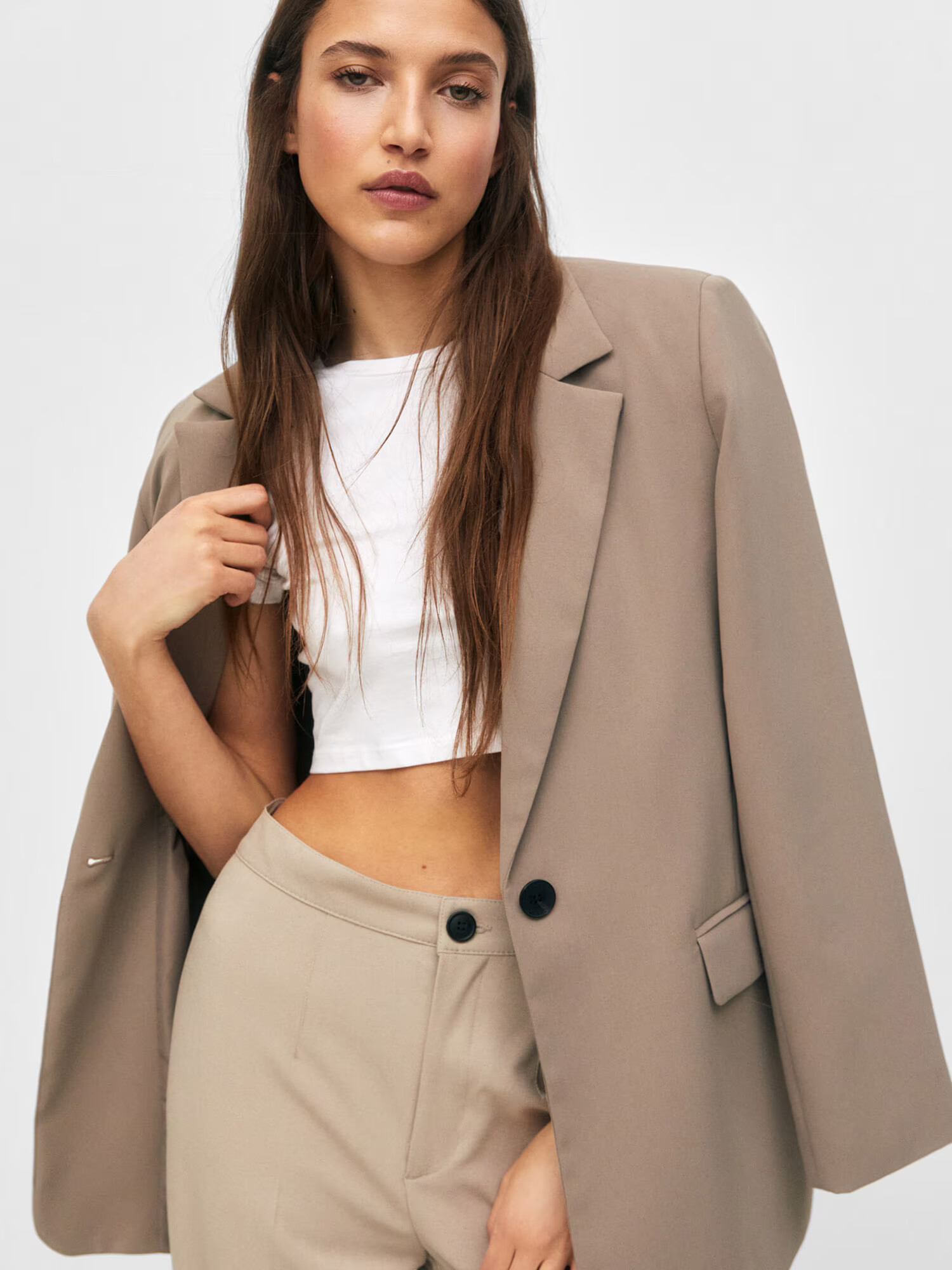 Pull&Bear Blazer greige - Pepit.si