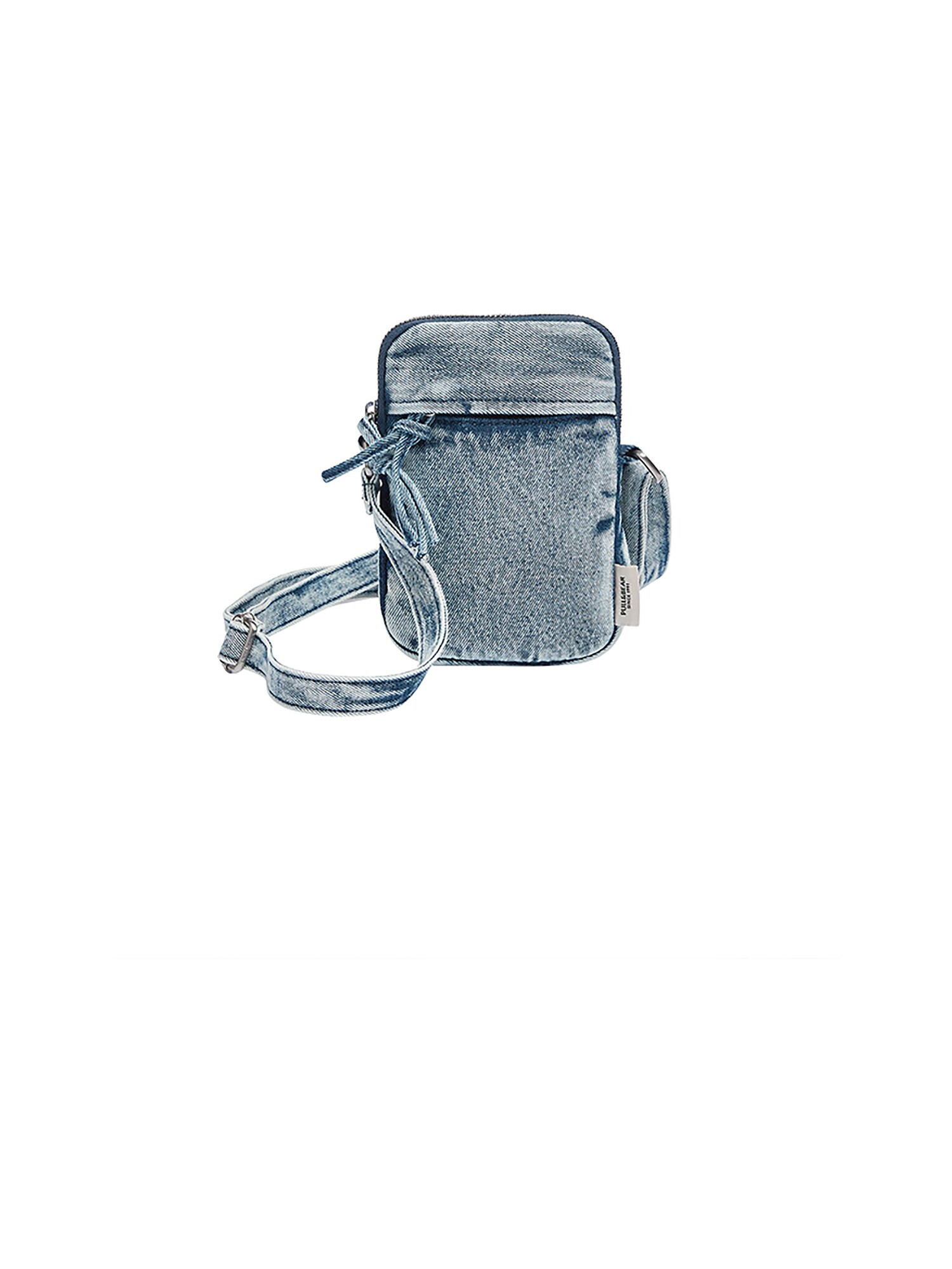 Pull&Bear Etui za telefon moder denim - Pepit.si