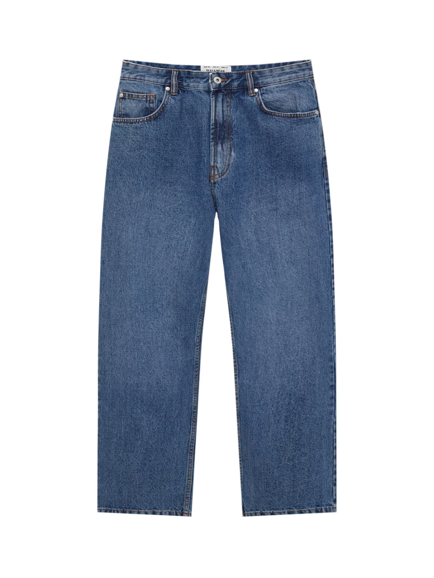 Pull&Bear Kavbojke moder denim - Pepit.si