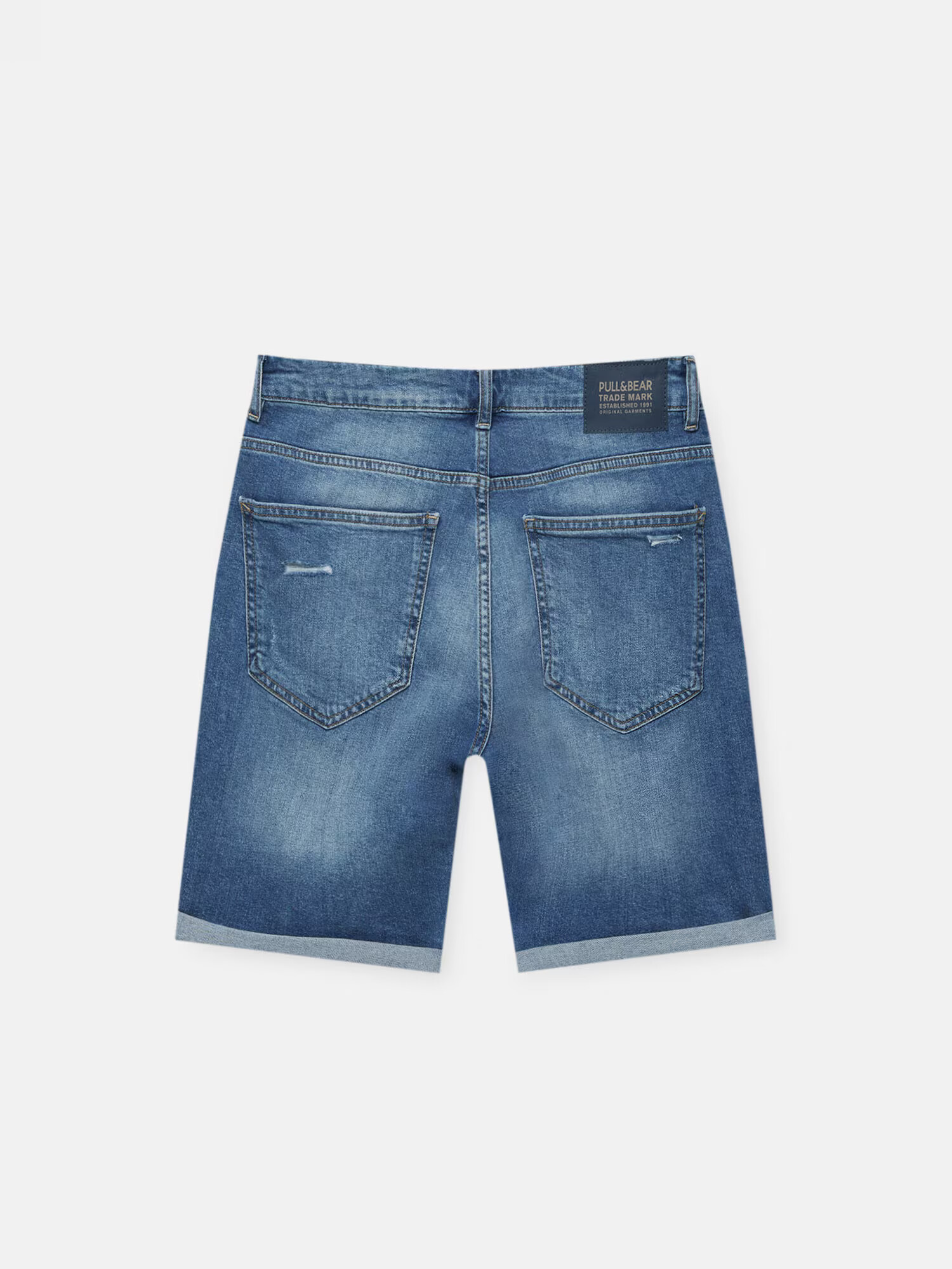 Pull&Bear Kavbojke moder denim - Pepit.si