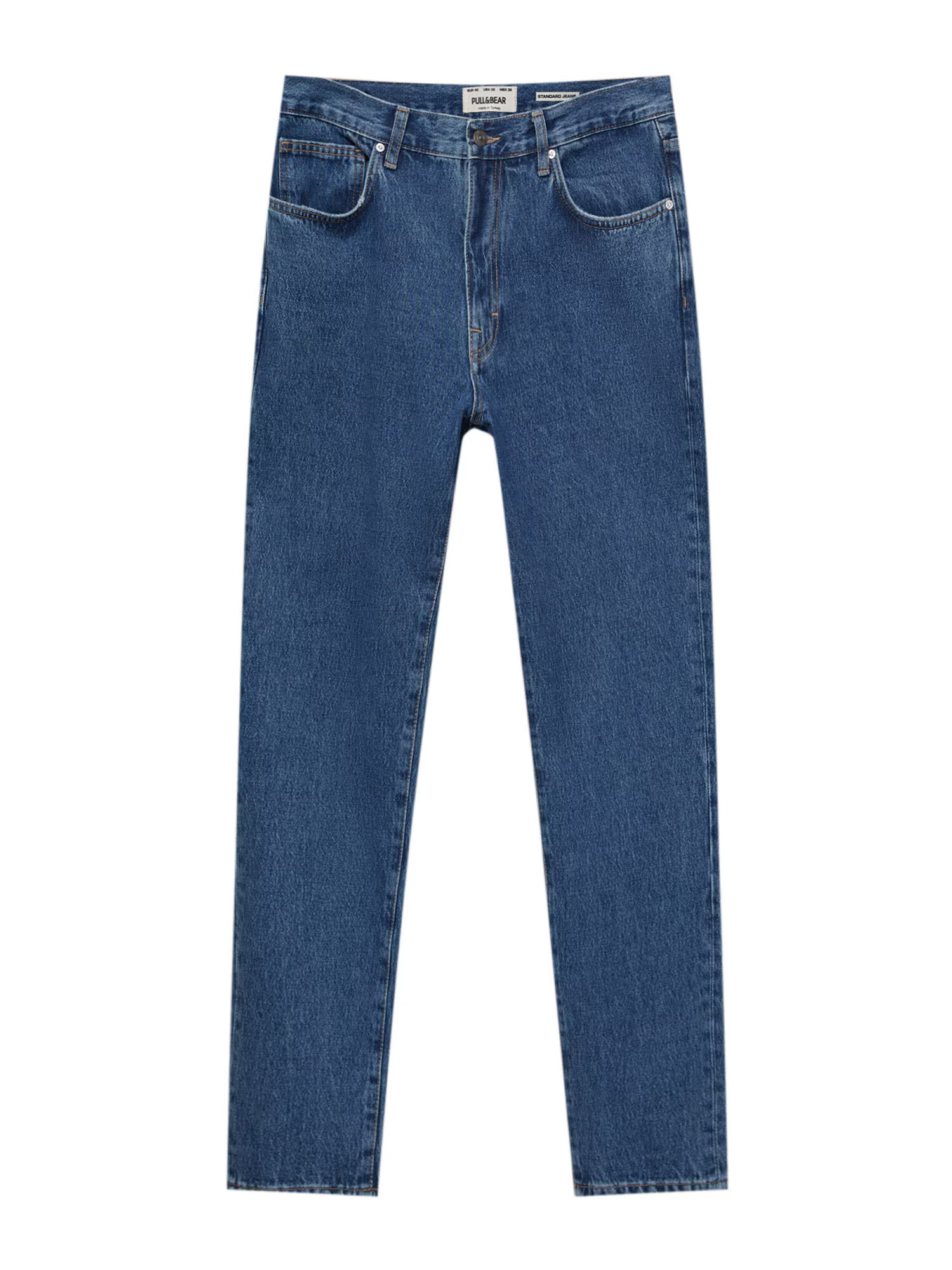 Pull&Bear Kavbojke moder denim - Pepit.si