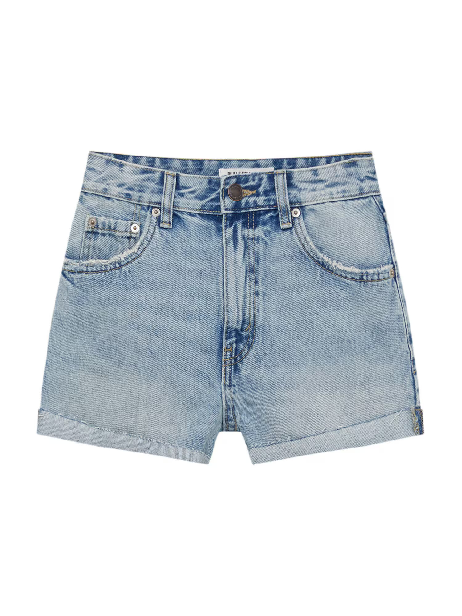 Pull&Bear Kavbojke moder denim - Pepit.si