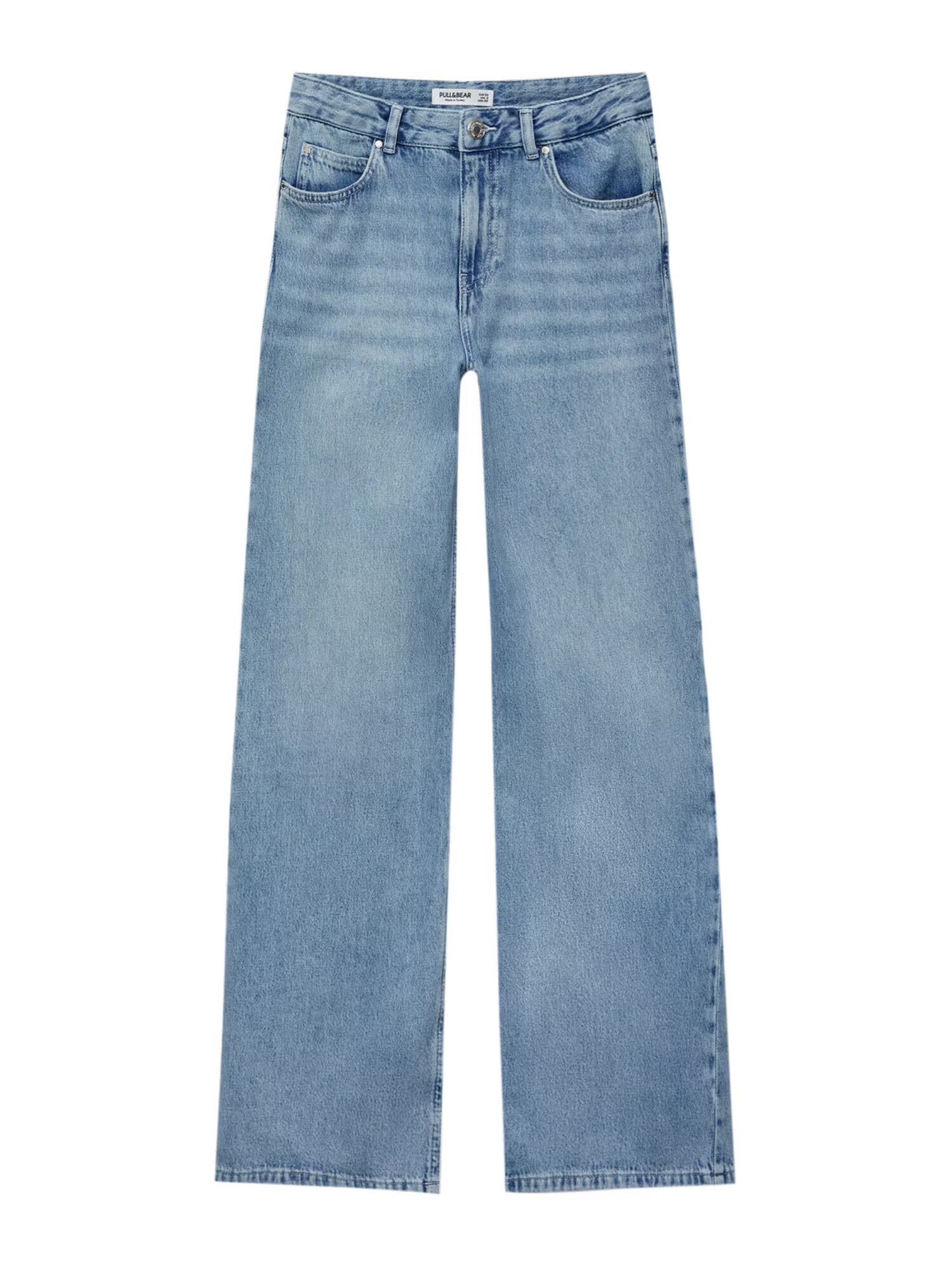 Pull&Bear Kavbojke moder denim - Pepit.si