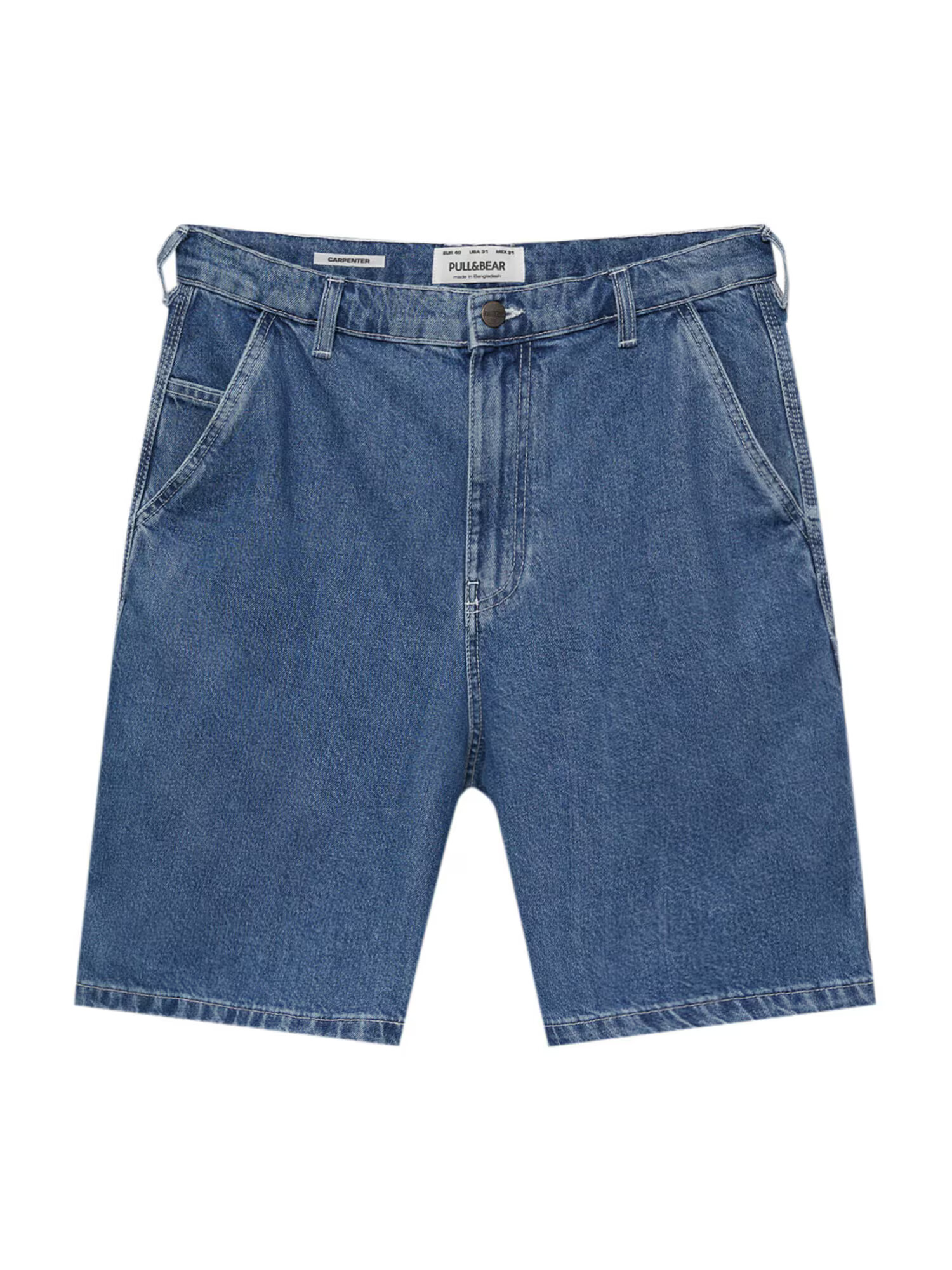 Pull&Bear Kavbojke moder denim - Pepit.si