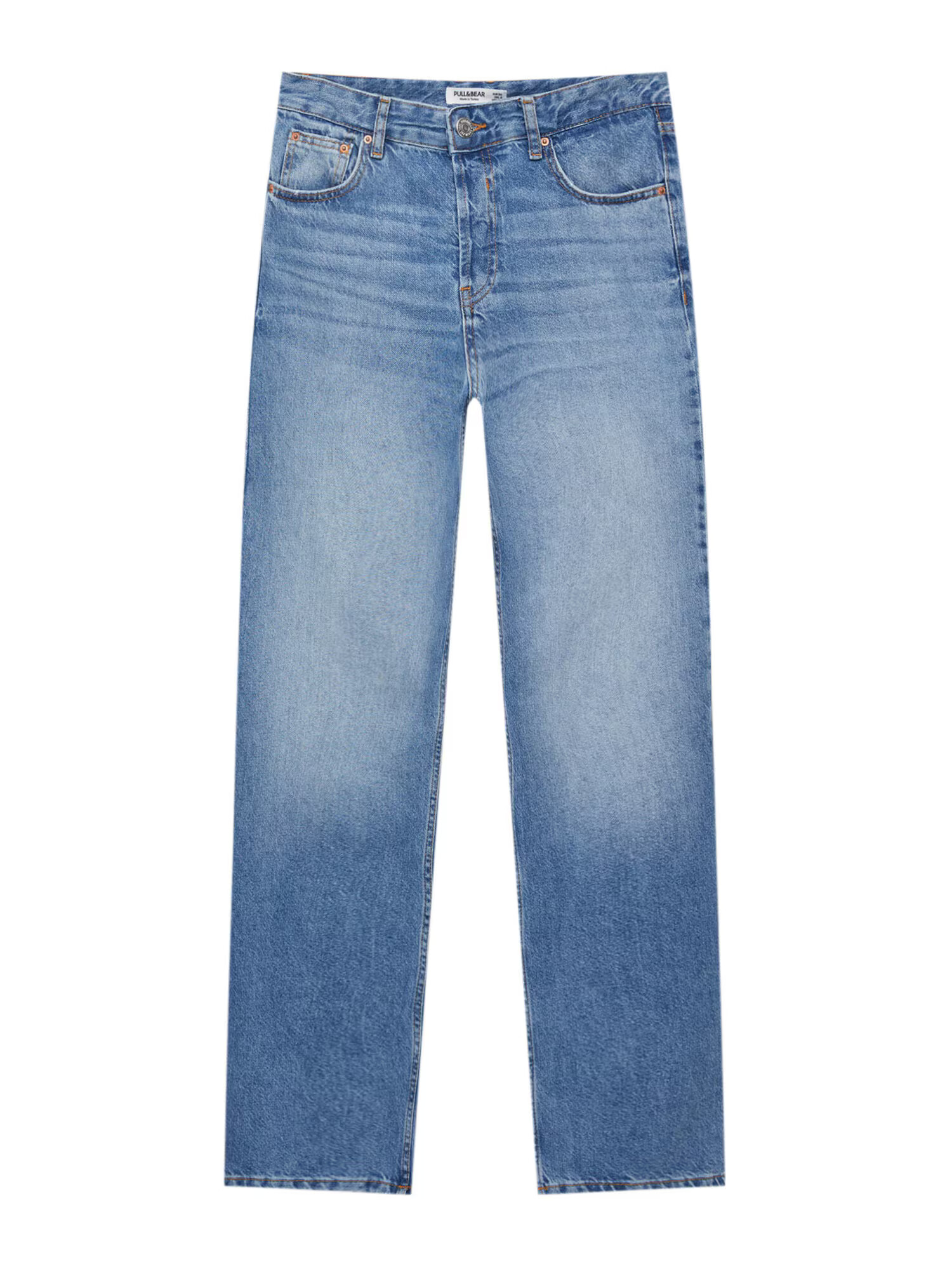 Pull&Bear Kavbojke moder denim - Pepit.si