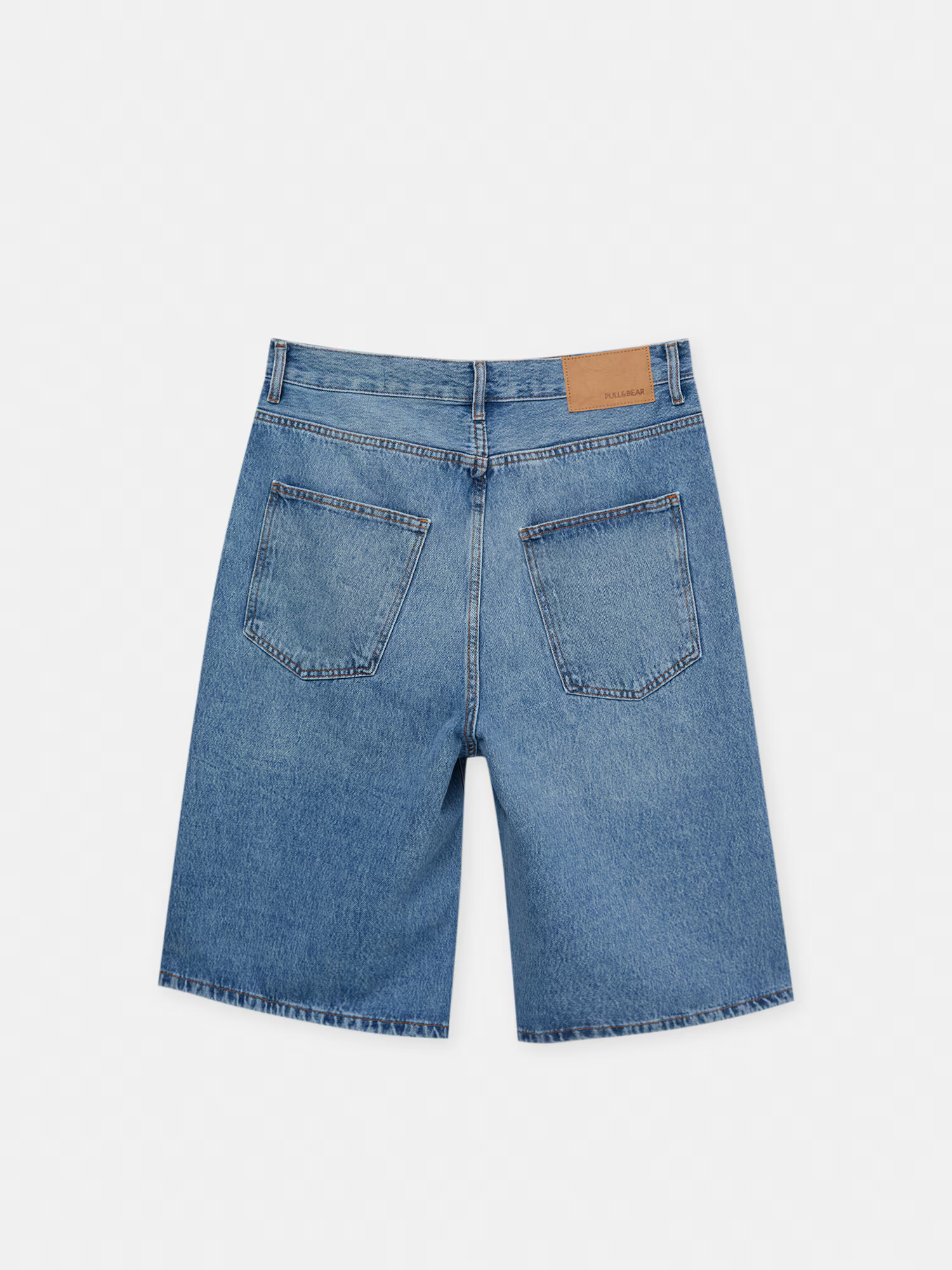 Pull&Bear Kavbojke moder denim - Pepit.si