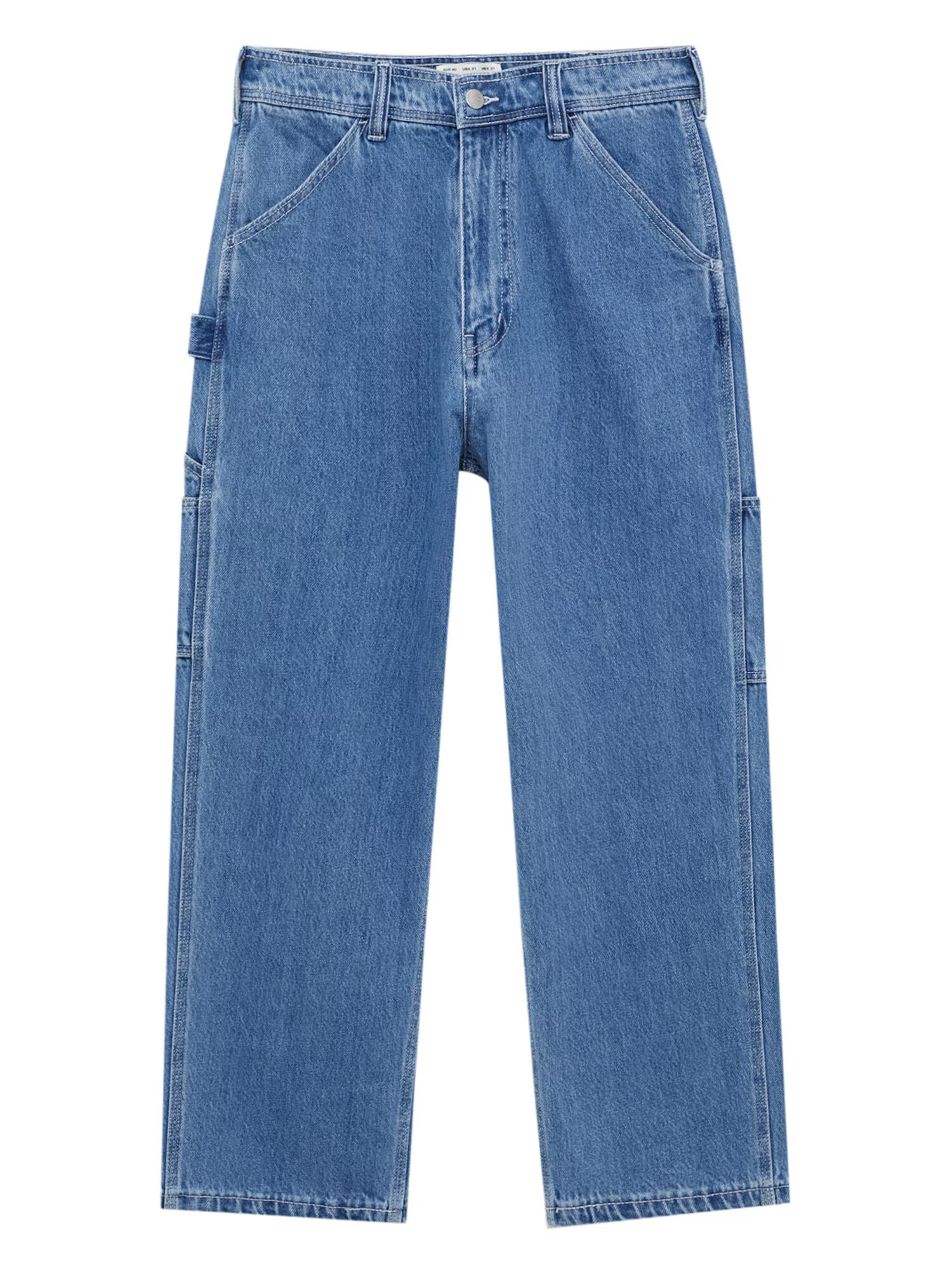 Pull&Bear Kavbojke moder denim - Pepit.si