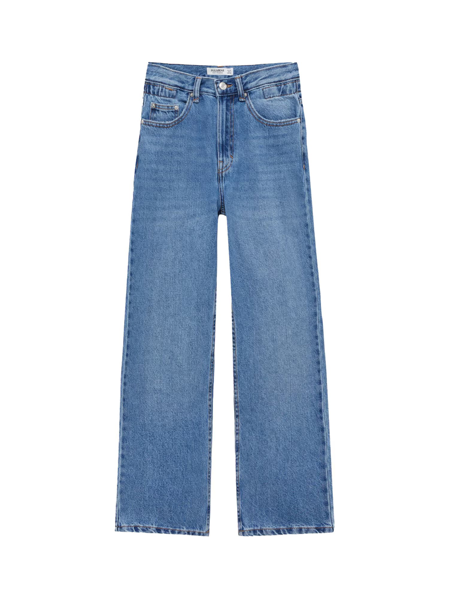 Pull&Bear Kavbojke moder denim - Pepit.si