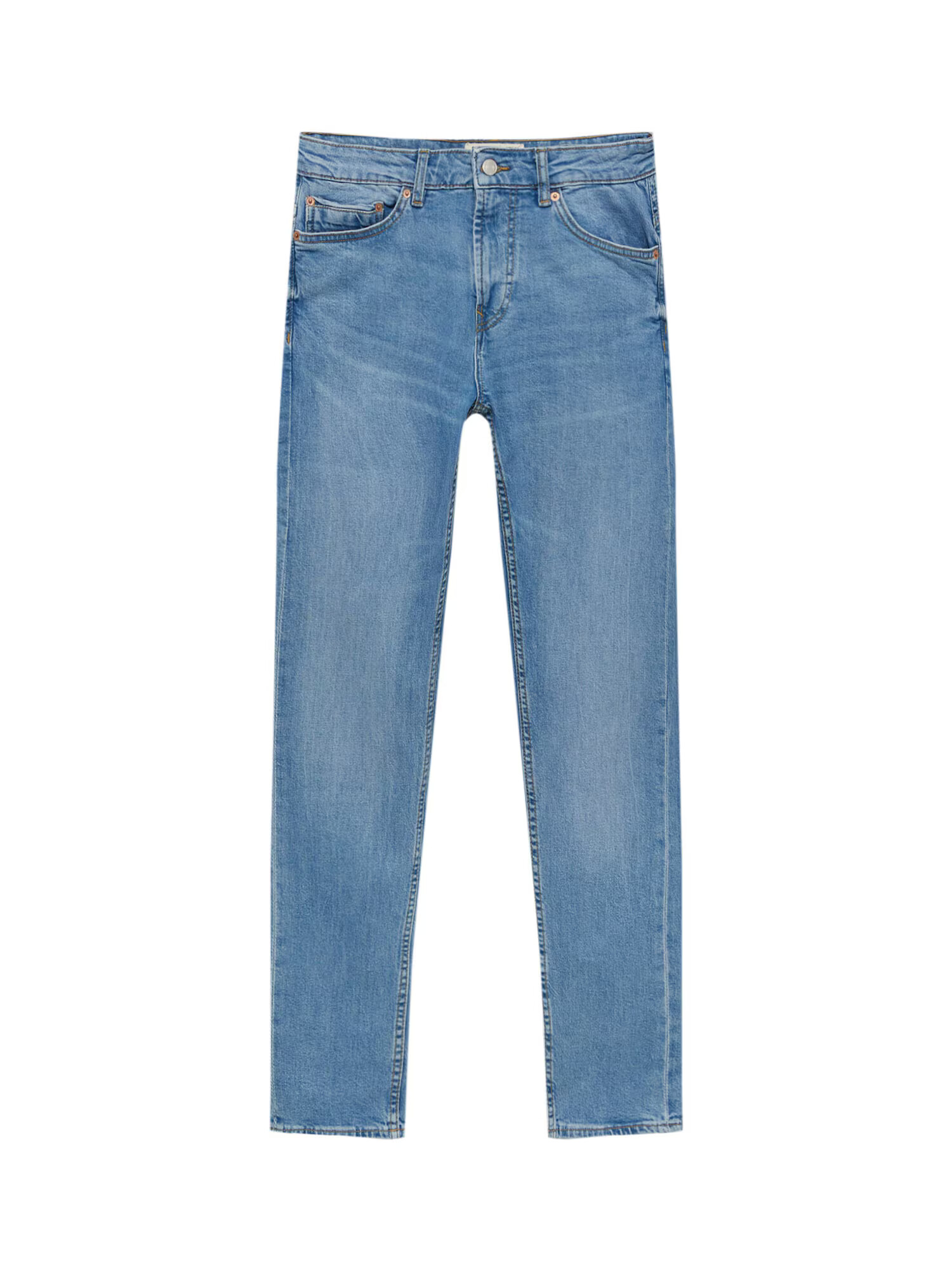 Pull&Bear Kavbojke moder denim - Pepit.si