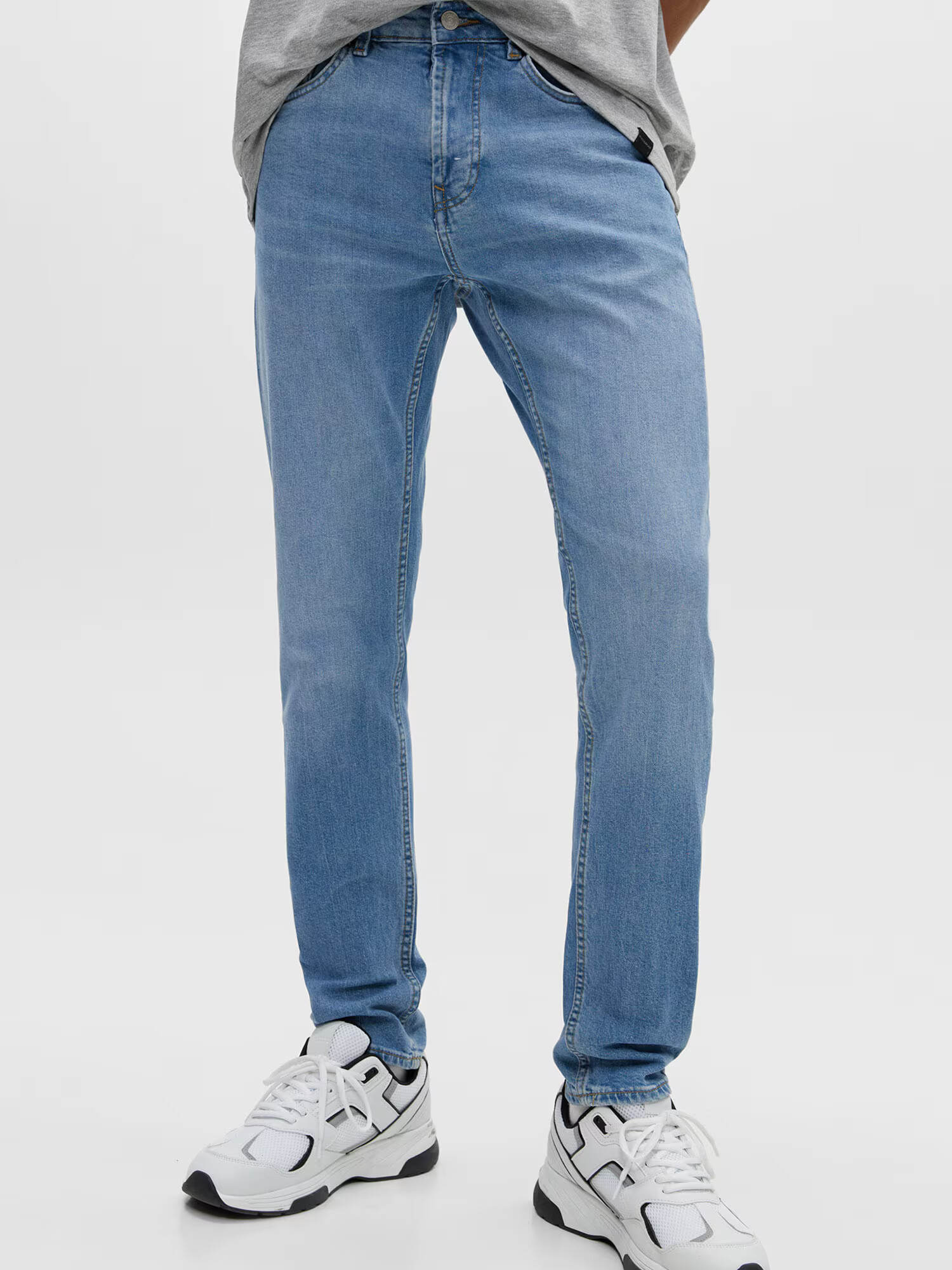 Pull&Bear Kavbojke moder denim - Pepit.si