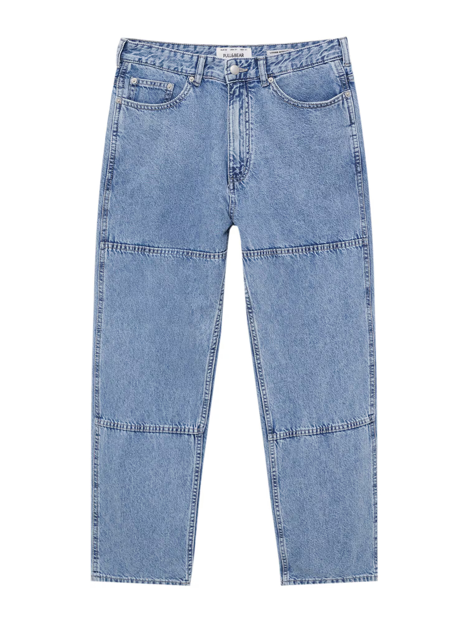 Pull&Bear Kavbojke moder denim - Pepit.si