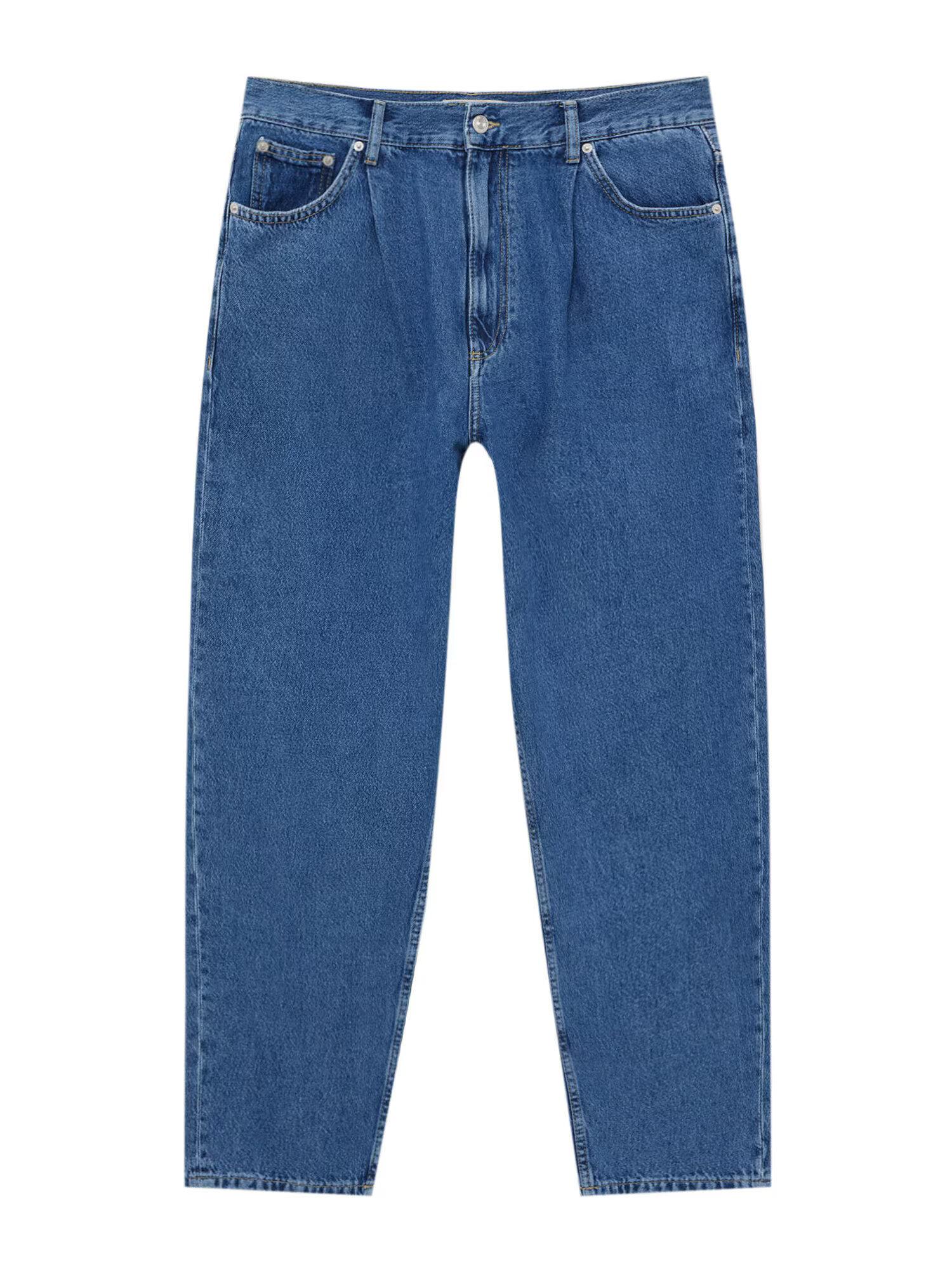 Pull&Bear Kavbojke moder denim - Pepit.si