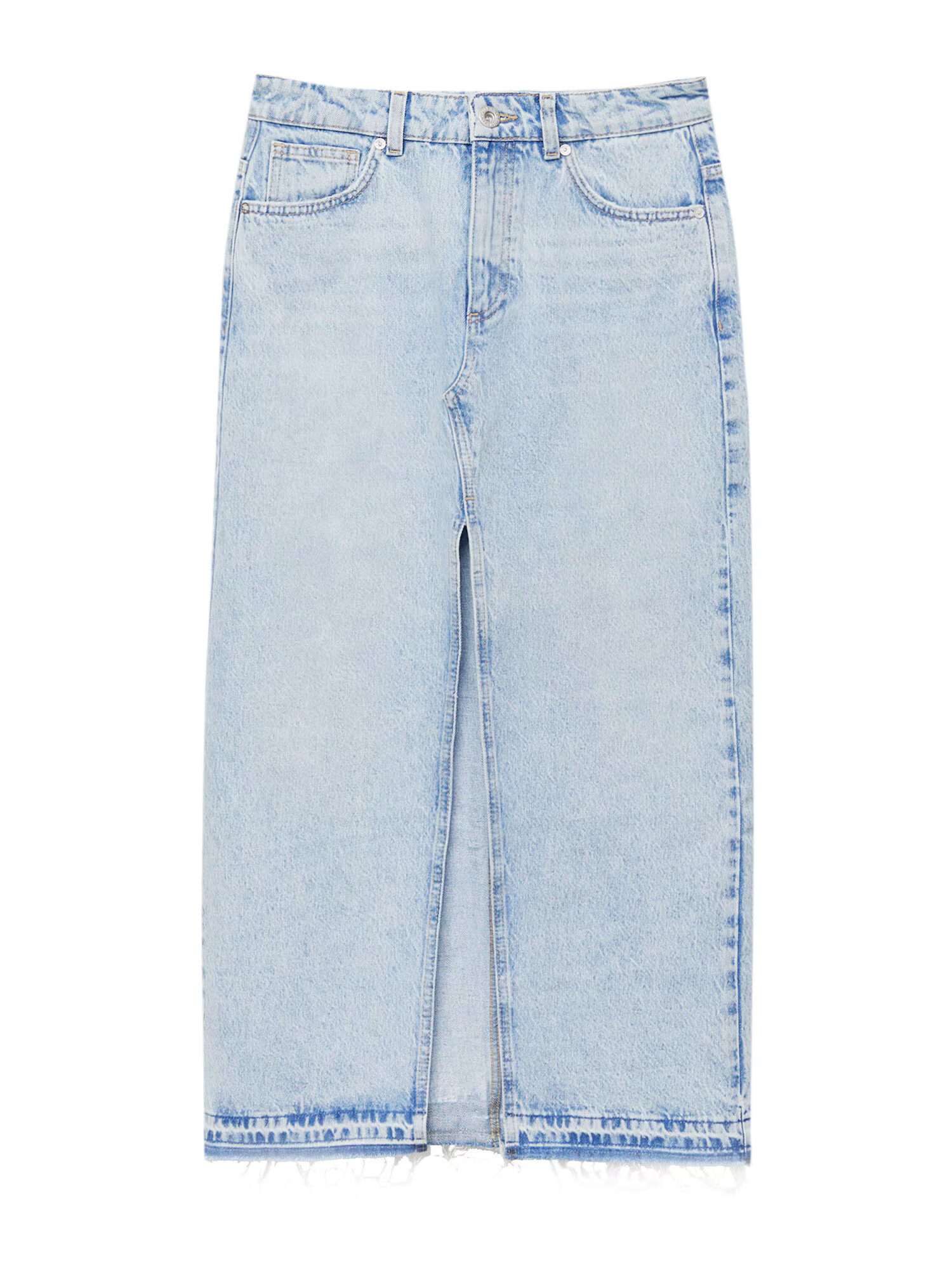 Pull&Bear Krilo moder denim - Pepit.si