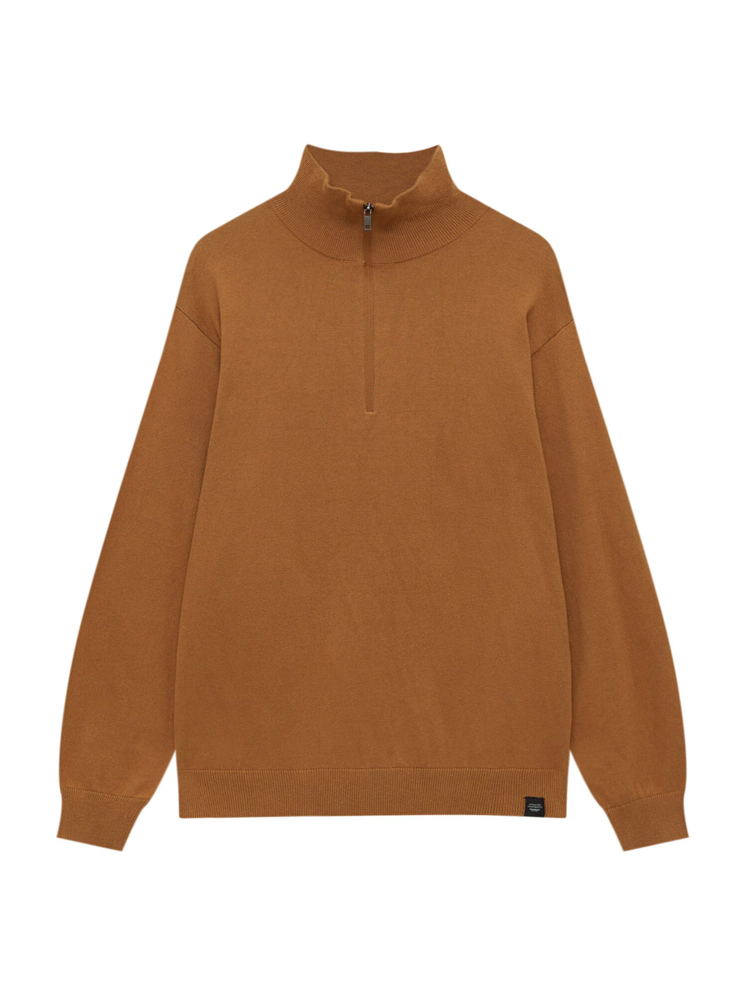 Pull&Bear Majica karamel - Pepit.si