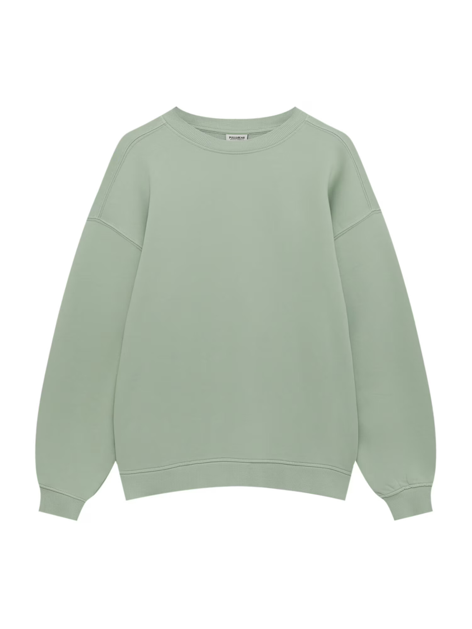 Pull&Bear Majica pastelno zelena - Pepit.si