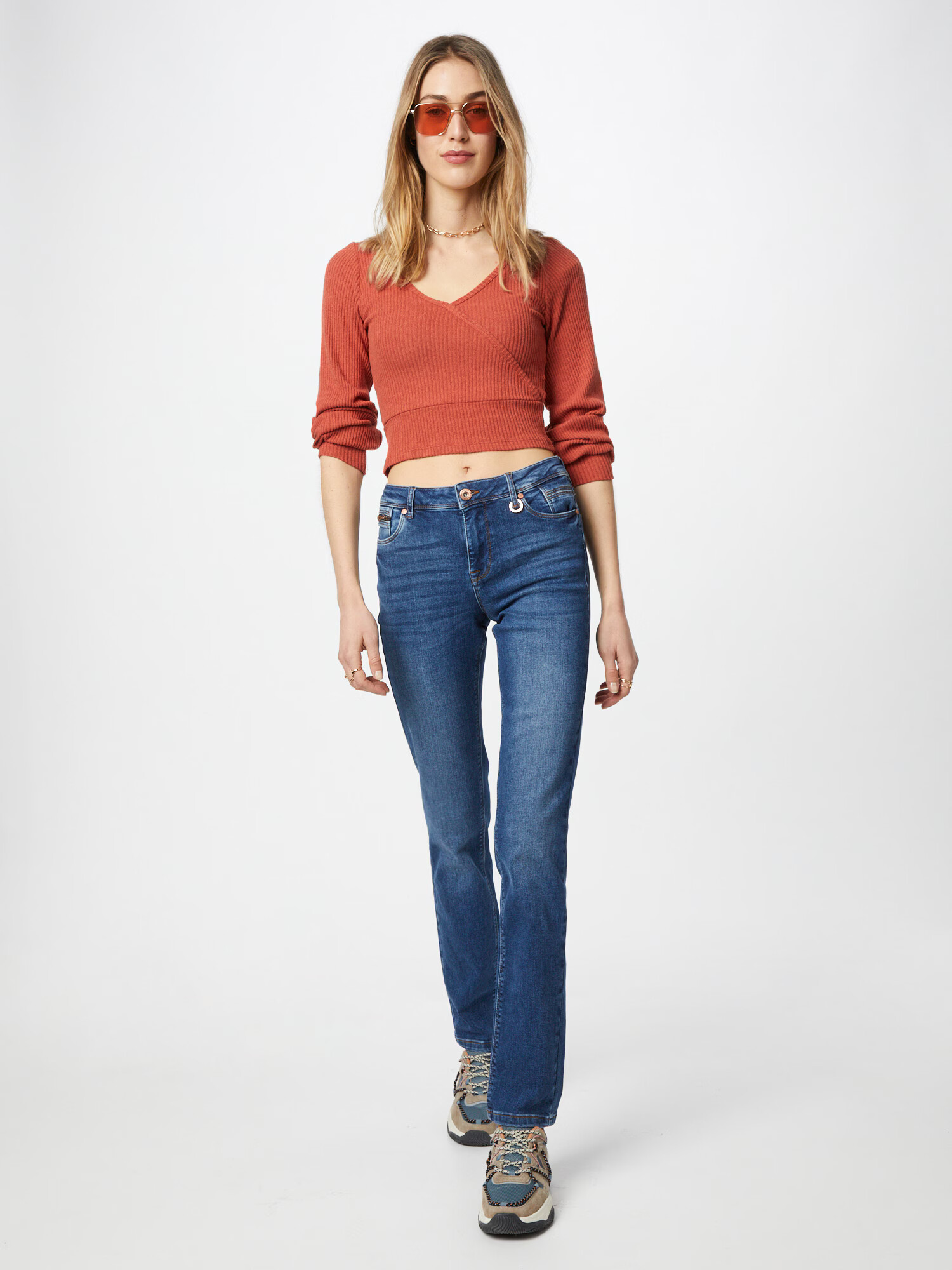 PULZ Jeans Kavbojke 'Emma' moder denim - Pepit.si