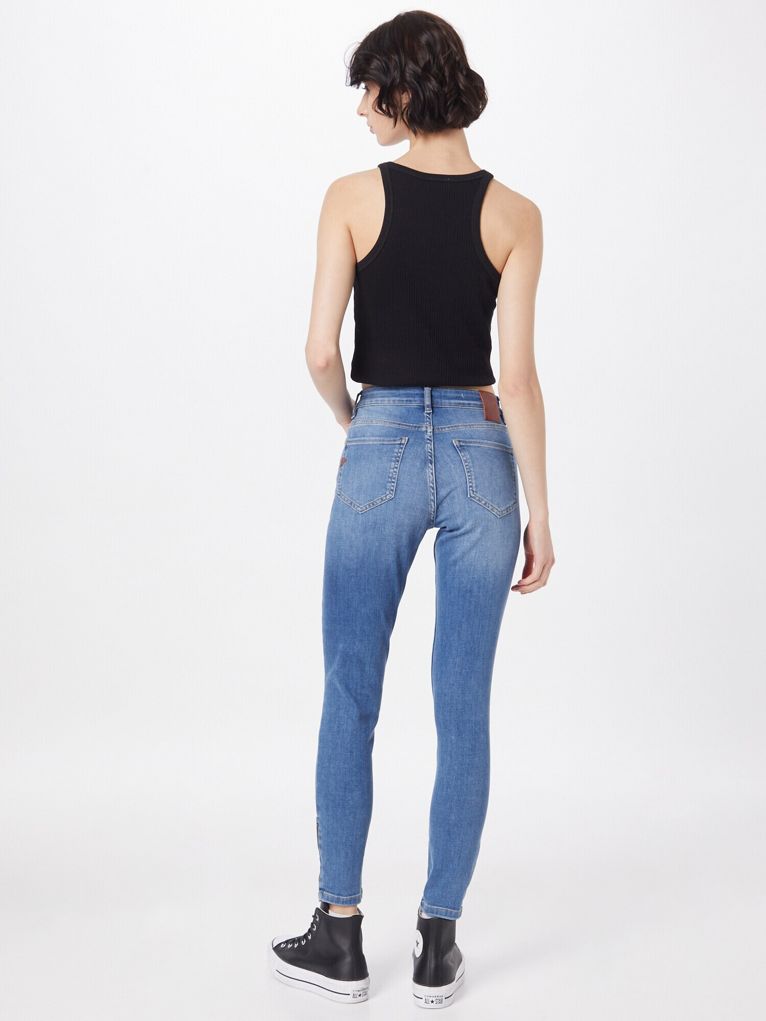 PULZ Jeans Kavbojke 'EMMA' moder denim - Pepit.si