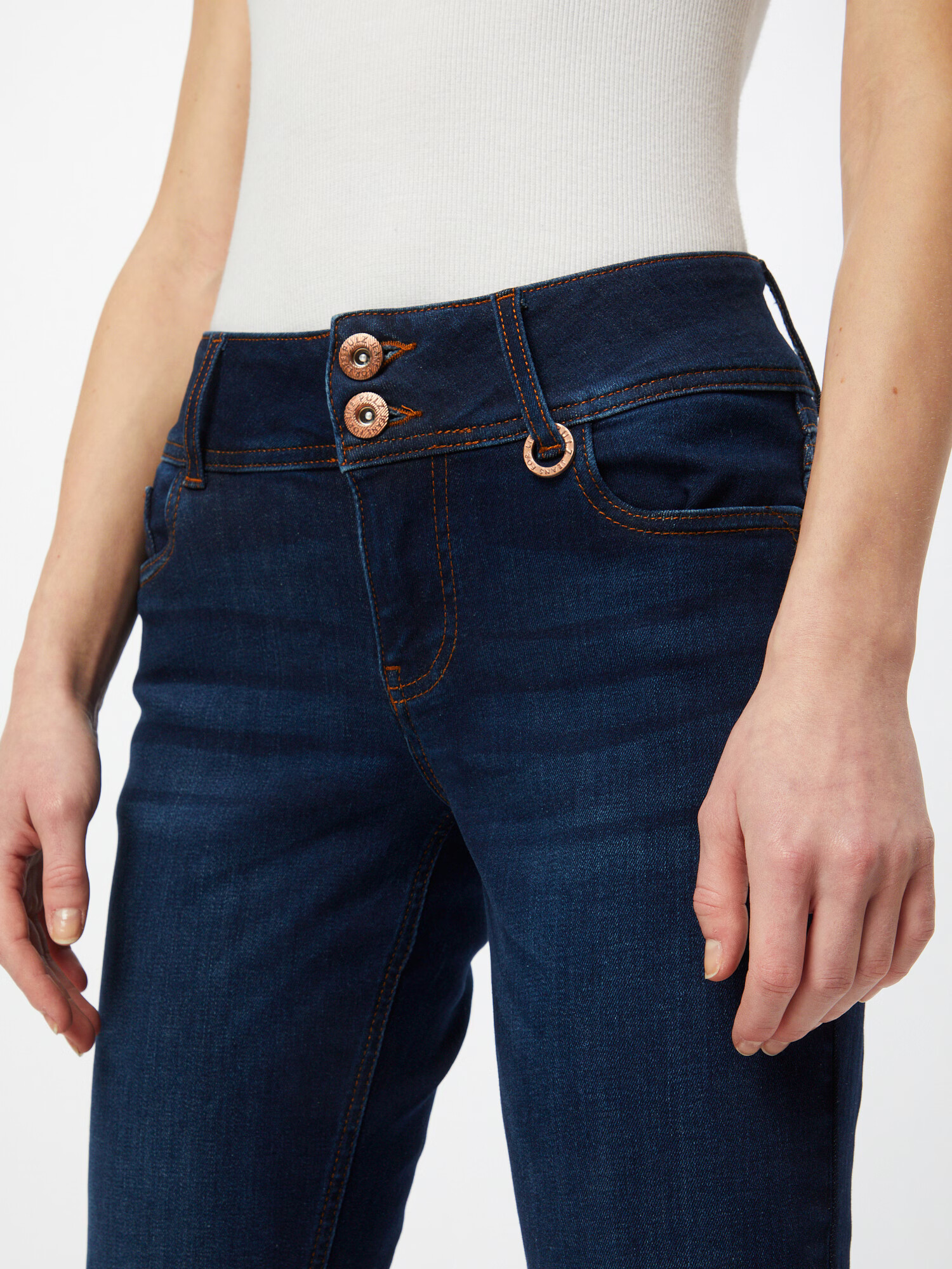 PULZ Jeans Kavbojke 'SUZY' temno modra - Pepit.si