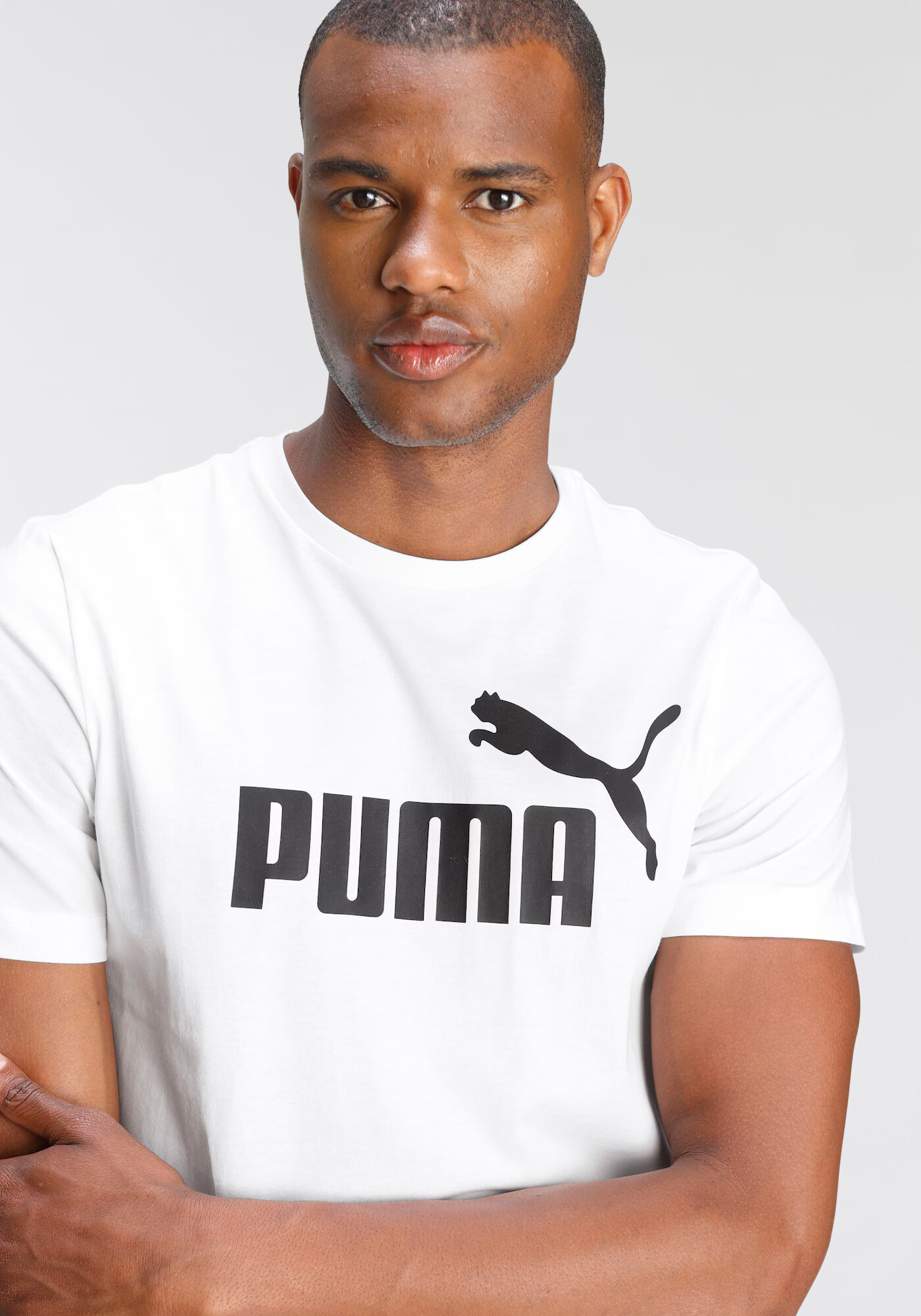 PUMA Funkcionalna majica črna / bela - Pepit.si