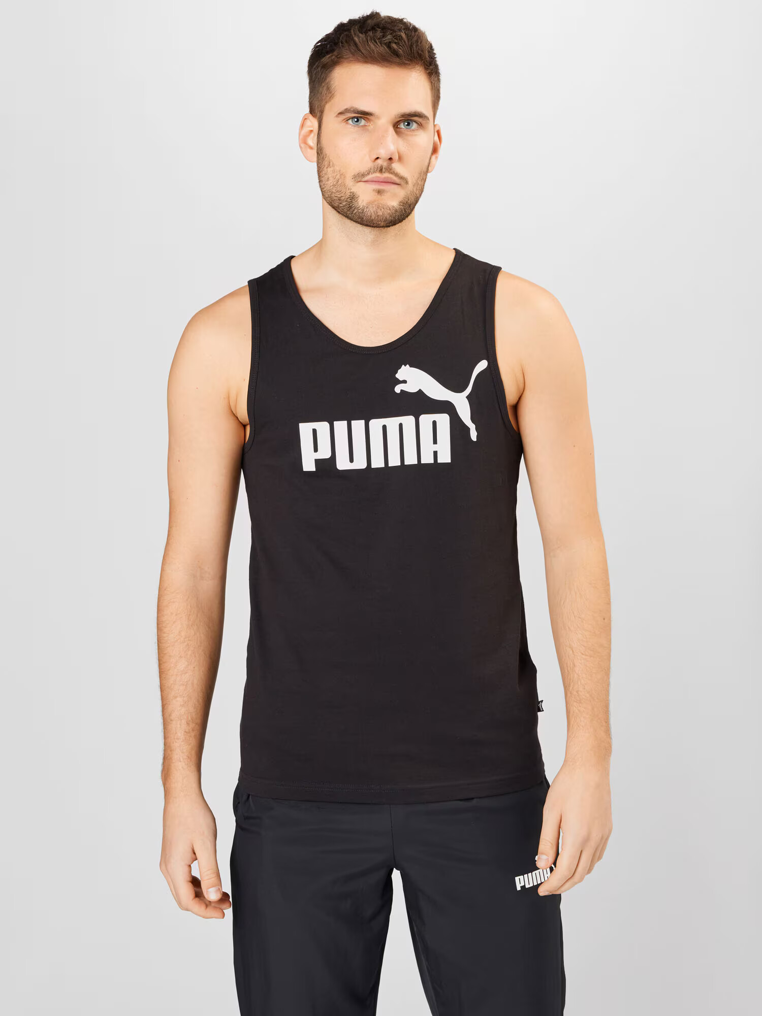 PUMA Funkcionalna majica črna / bela - Pepit.si