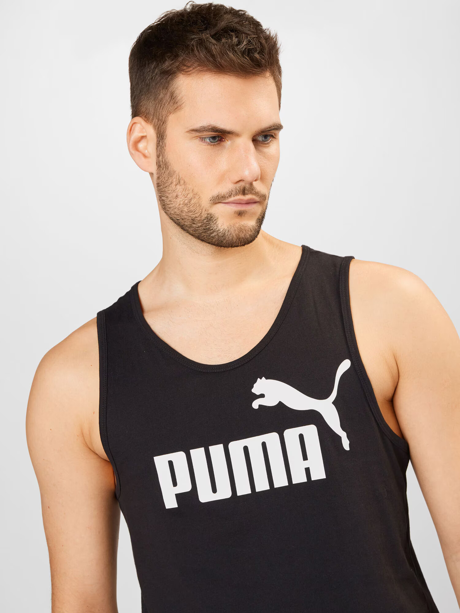 PUMA Funkcionalna majica črna / bela - Pepit.si