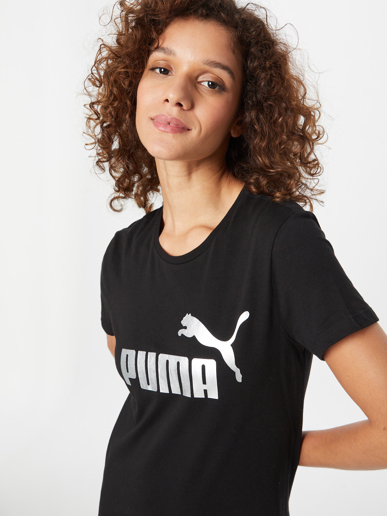 PUMA Funkcionalna majica črna / bela - Pepit.si