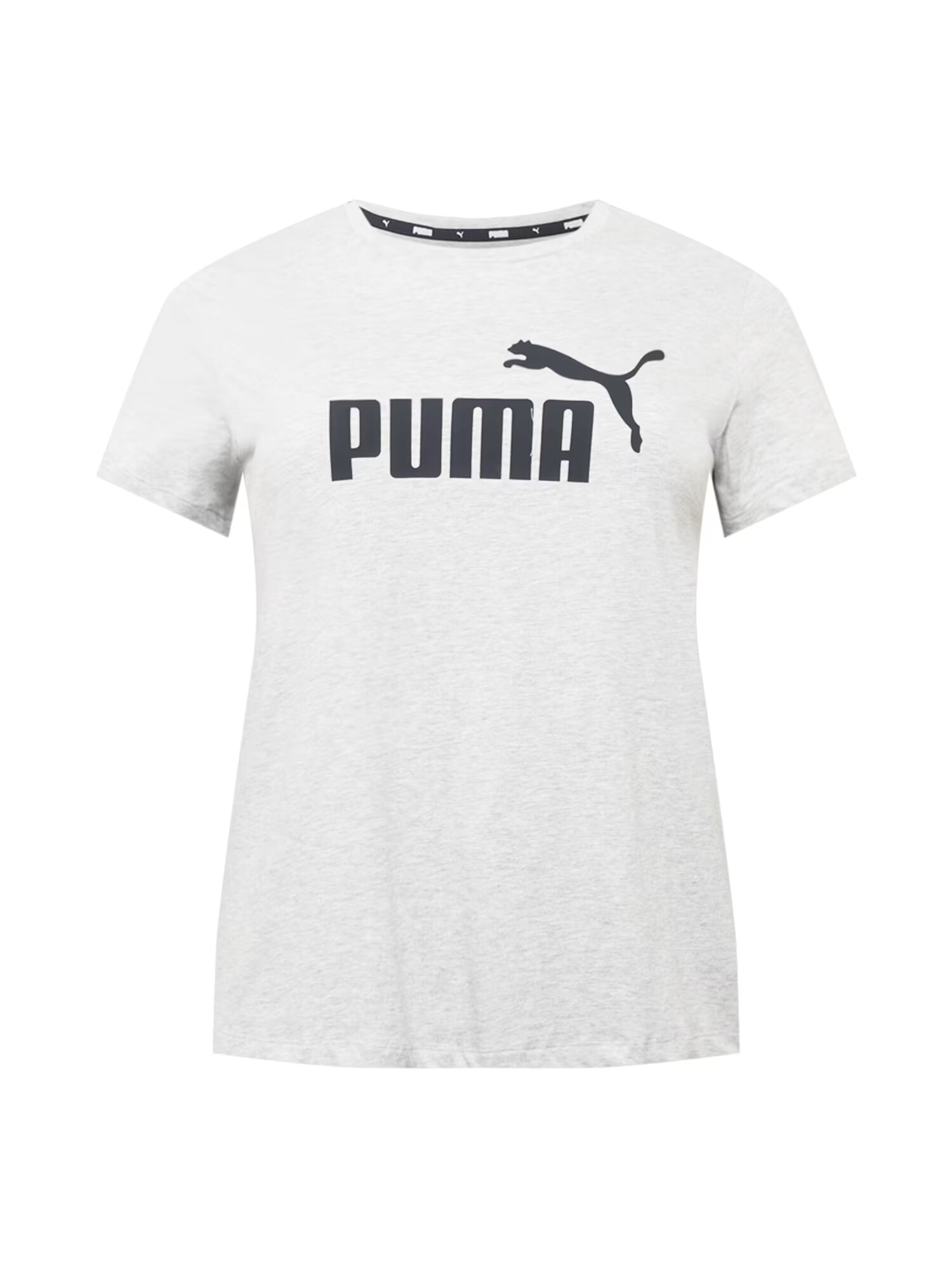 PUMA Funkcionalna majica svetlo siva / črna - Pepit.si