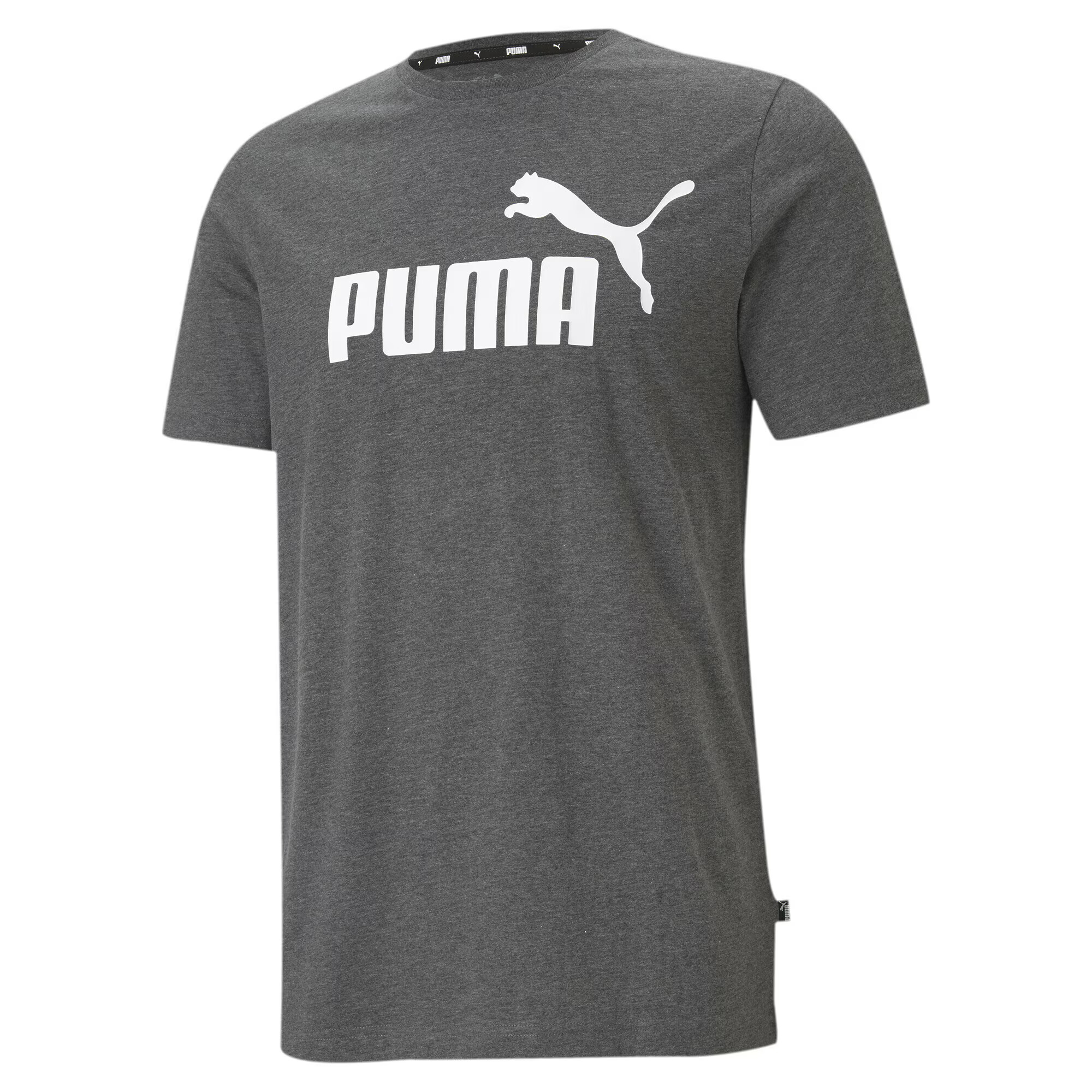 PUMA Majica temno siva / bela - Pepit.si