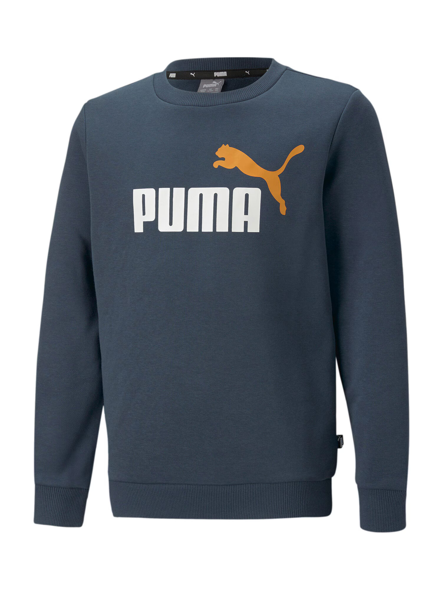 PUMA Majica golobje modra / oranžna / bela - Pepit.si