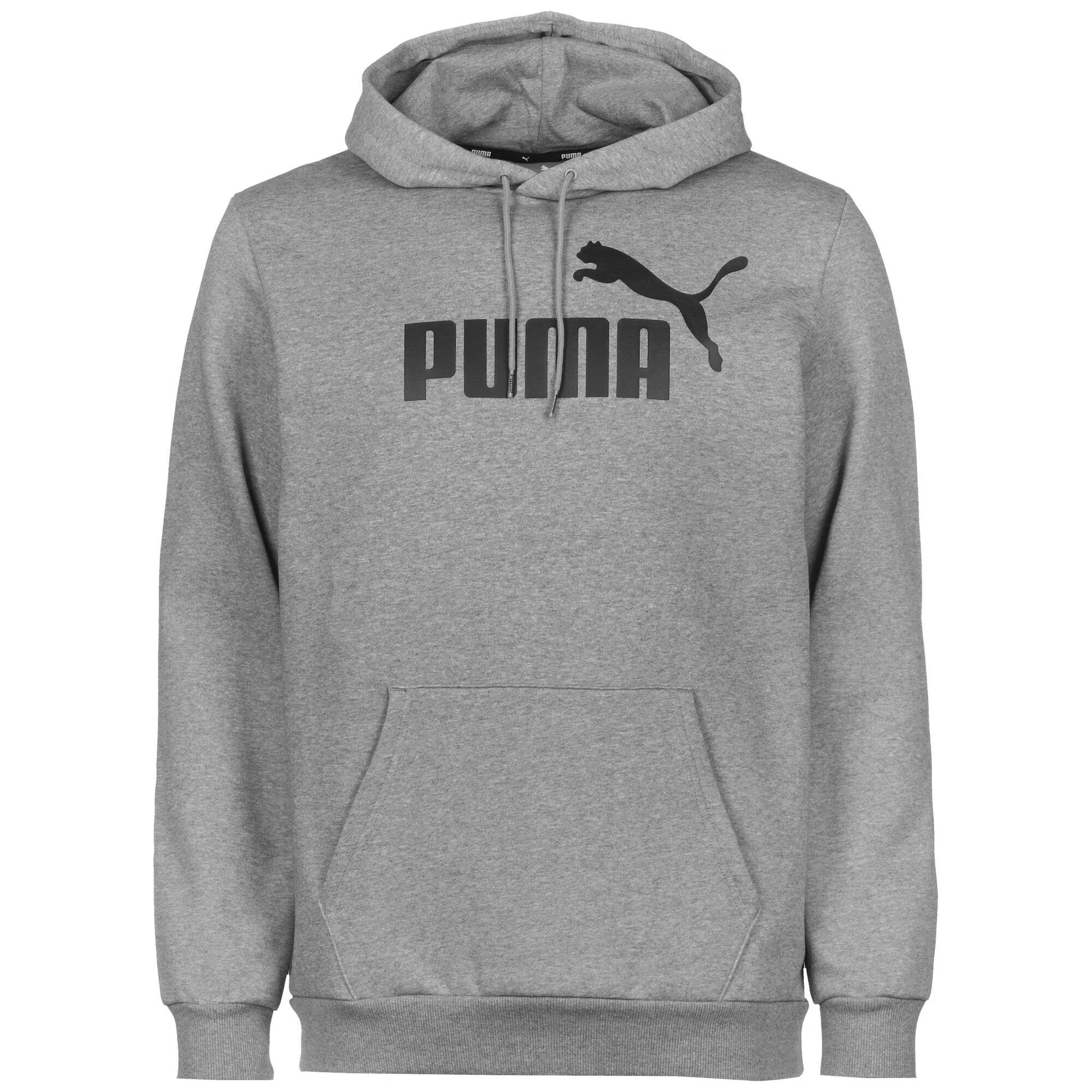 PUMA Športna majica pegasto siva / črna - Pepit.si