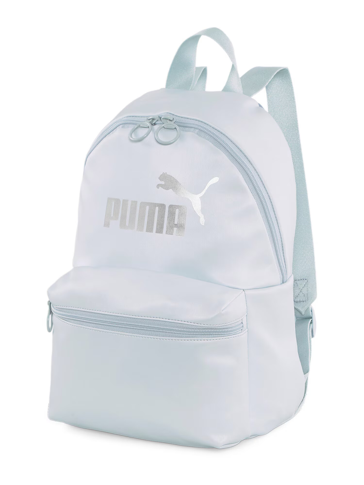 PUMA Nahrbtnik pastelno modra / srebrna - Pepit.si