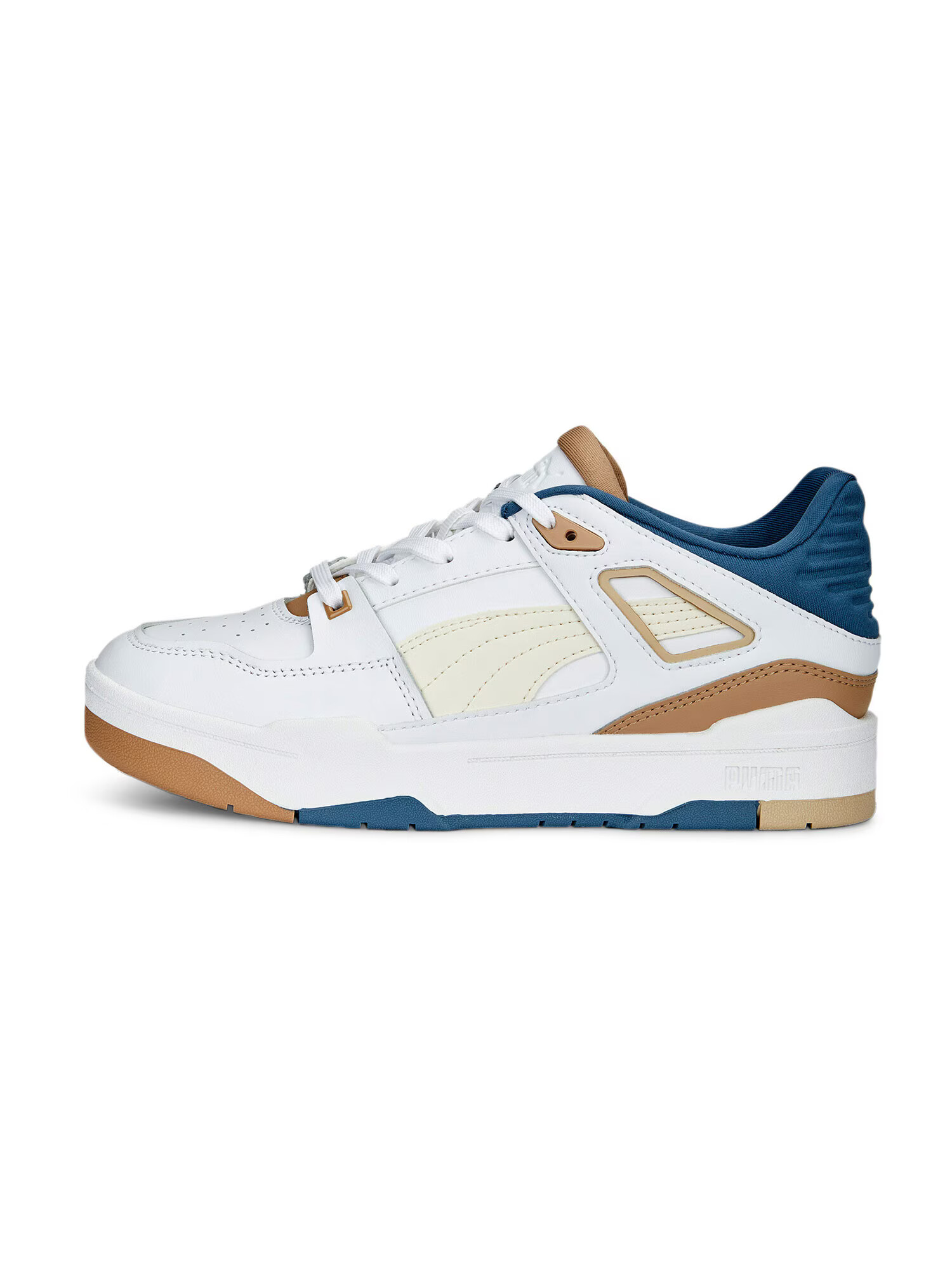 PUMA Nizke superge 'Slipstream Wns' modra / svetlo rjava / pastelno rumena / bela - Pepit.si