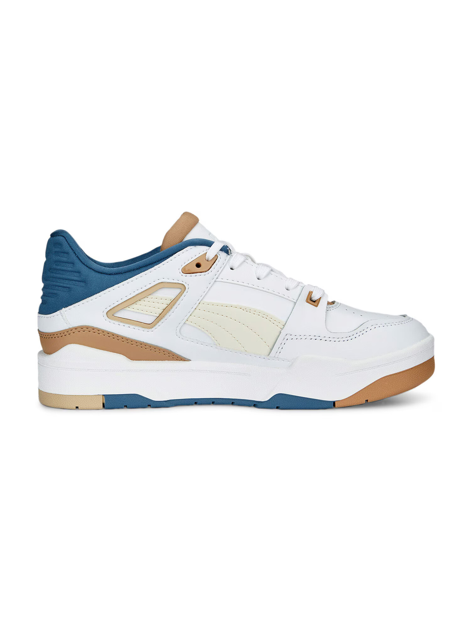 PUMA Nizke superge 'Slipstream Wns' modra / svetlo rjava / pastelno rumena / bela - Pepit.si