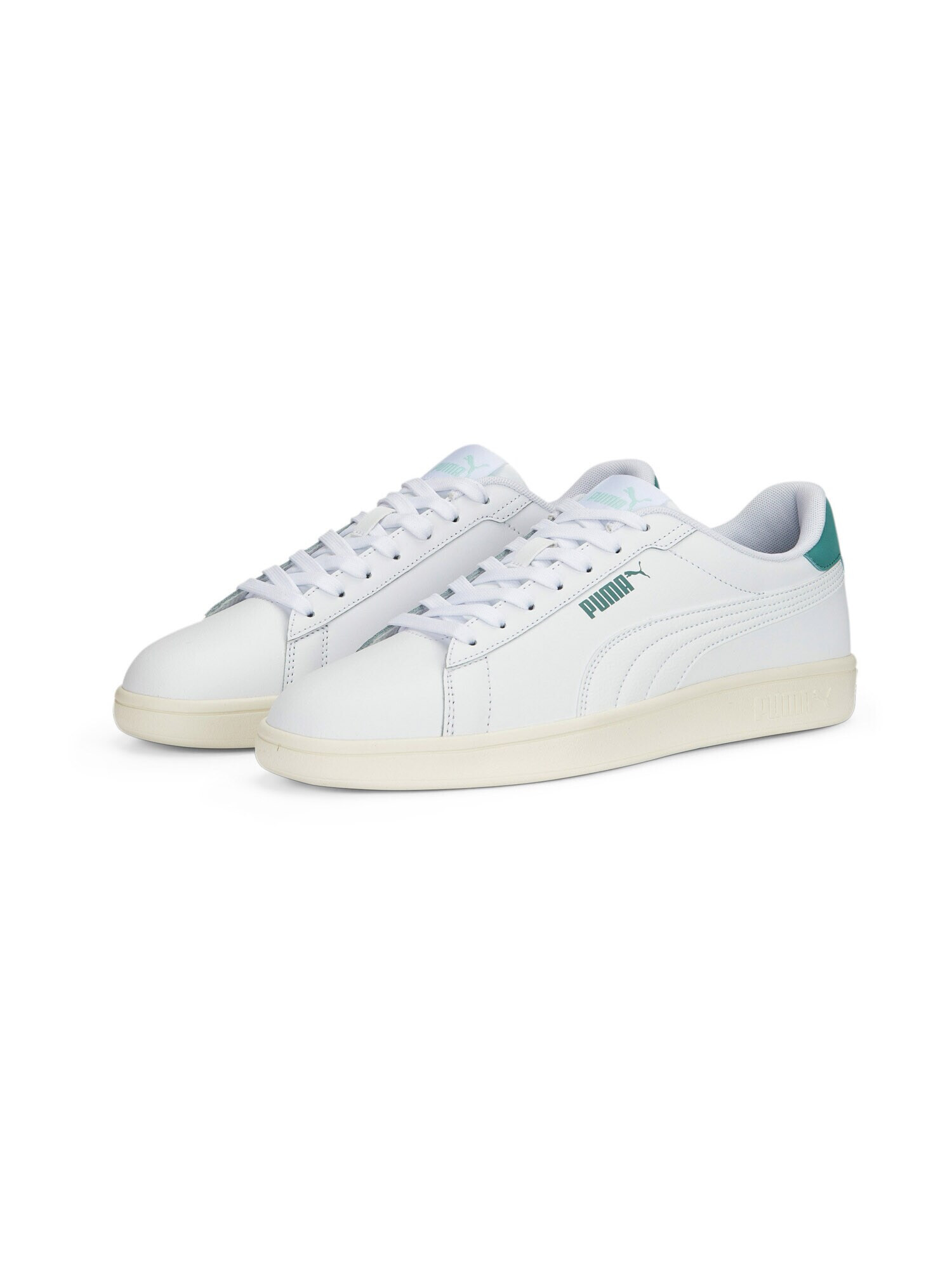 PUMA Nizke superge 'Smash 3.0' zelena / bela - Pepit.si