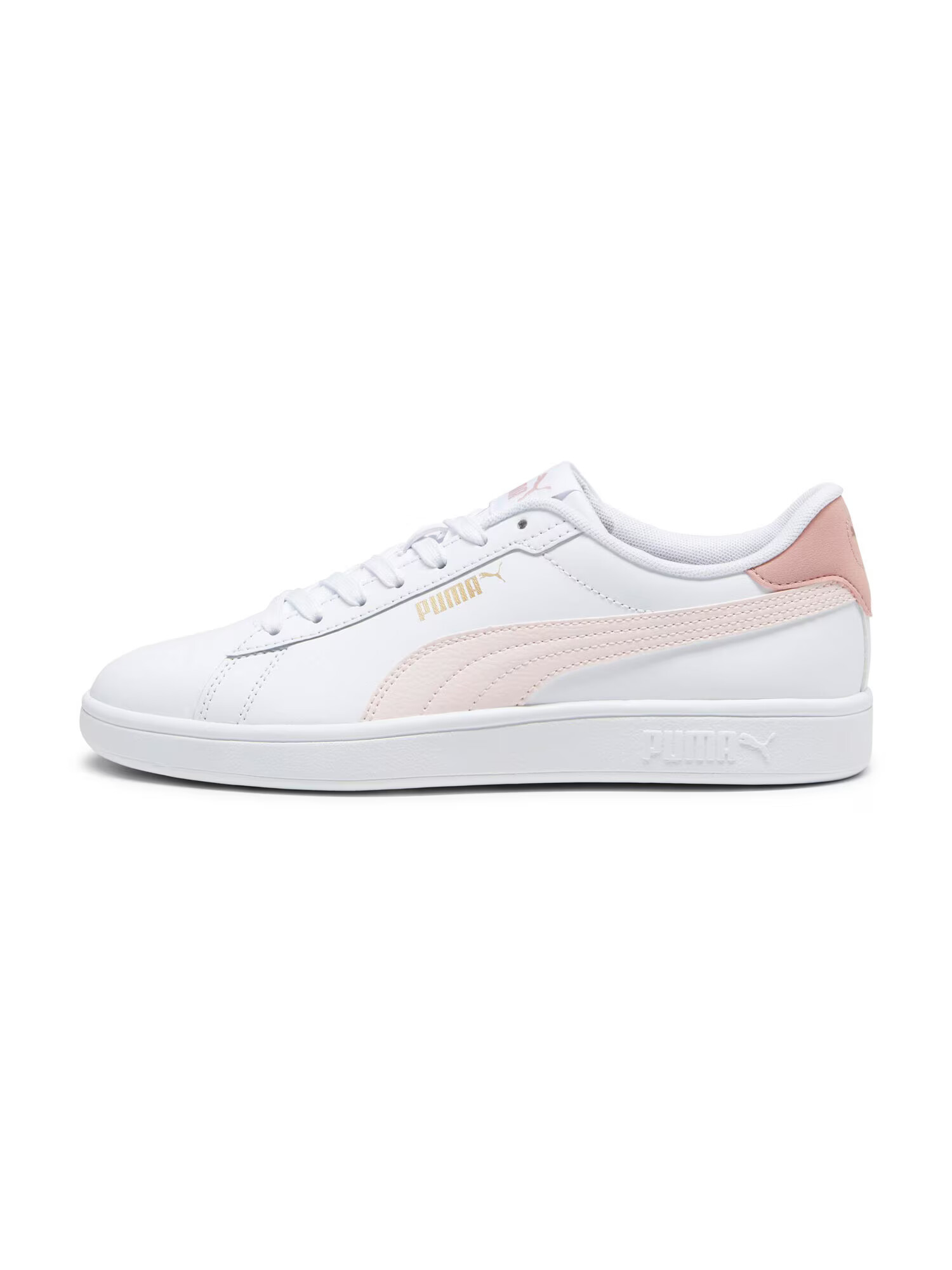 PUMA Nizke superge 'Smash 3.0' zlata / pastelno roza / bela - Pepit.si