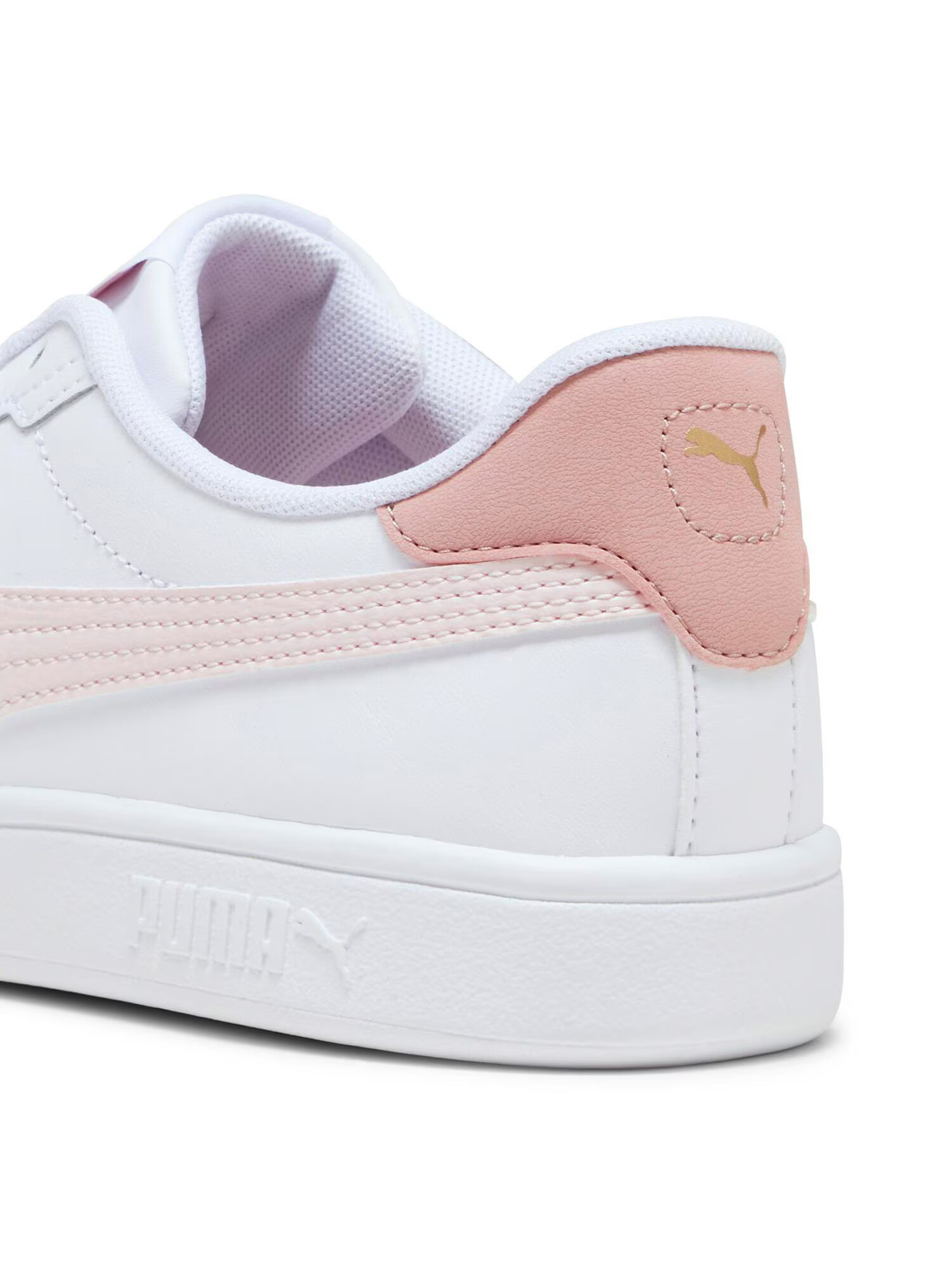 PUMA Nizke superge 'Smash 3.0' zlata / pastelno roza / bela - Pepit.si