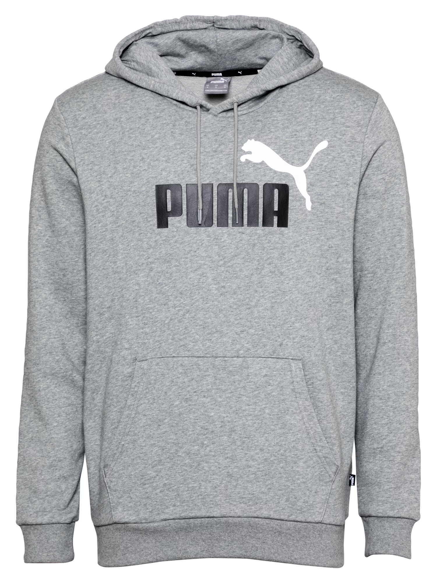 PUMA Športna majica siva / črna / bela - Pepit.si