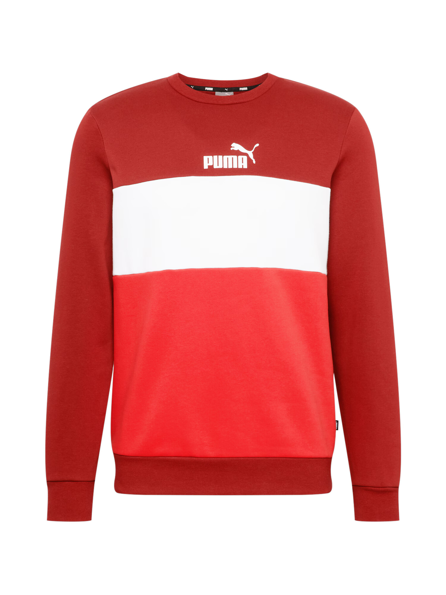 PUMA Športna majica temno rdeča / grenada / bela - Pepit.si