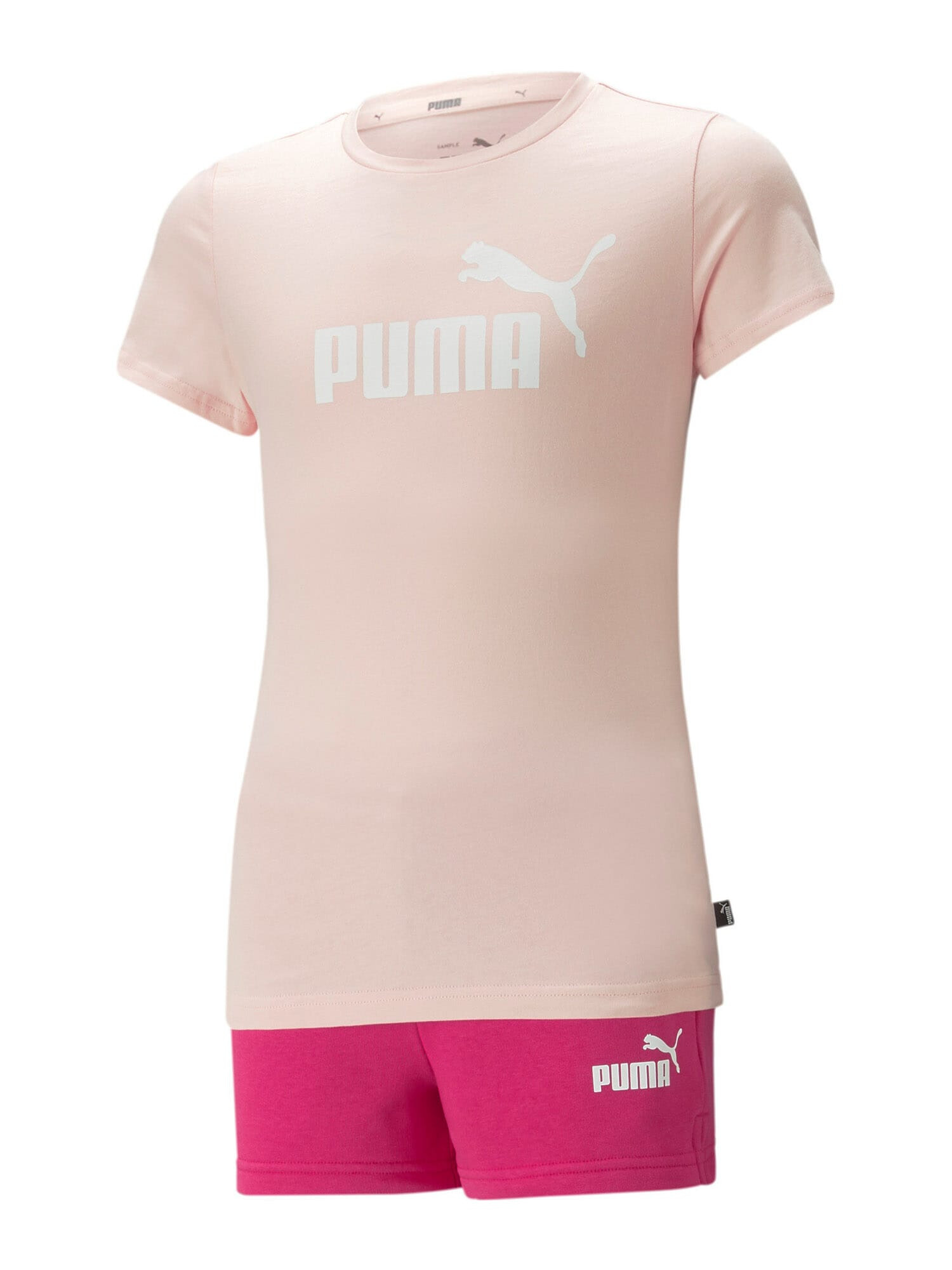 PUMA Športna trenirka magenta / pastelno roza / bela - Pepit.si