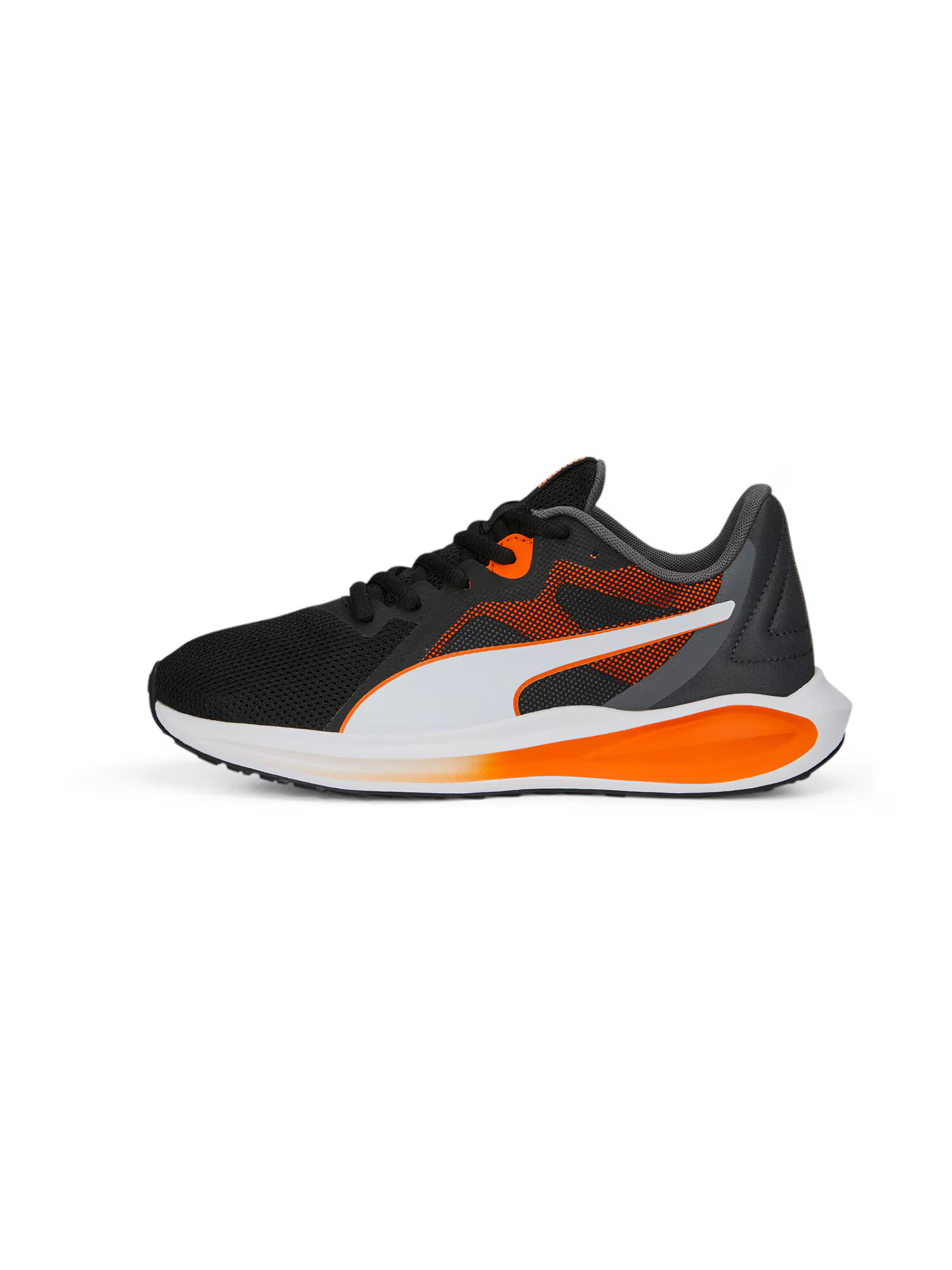 PUMA Športni čevelj 'Twitch Runner Twist' neonsko oranžna / črna / bela - Pepit.si