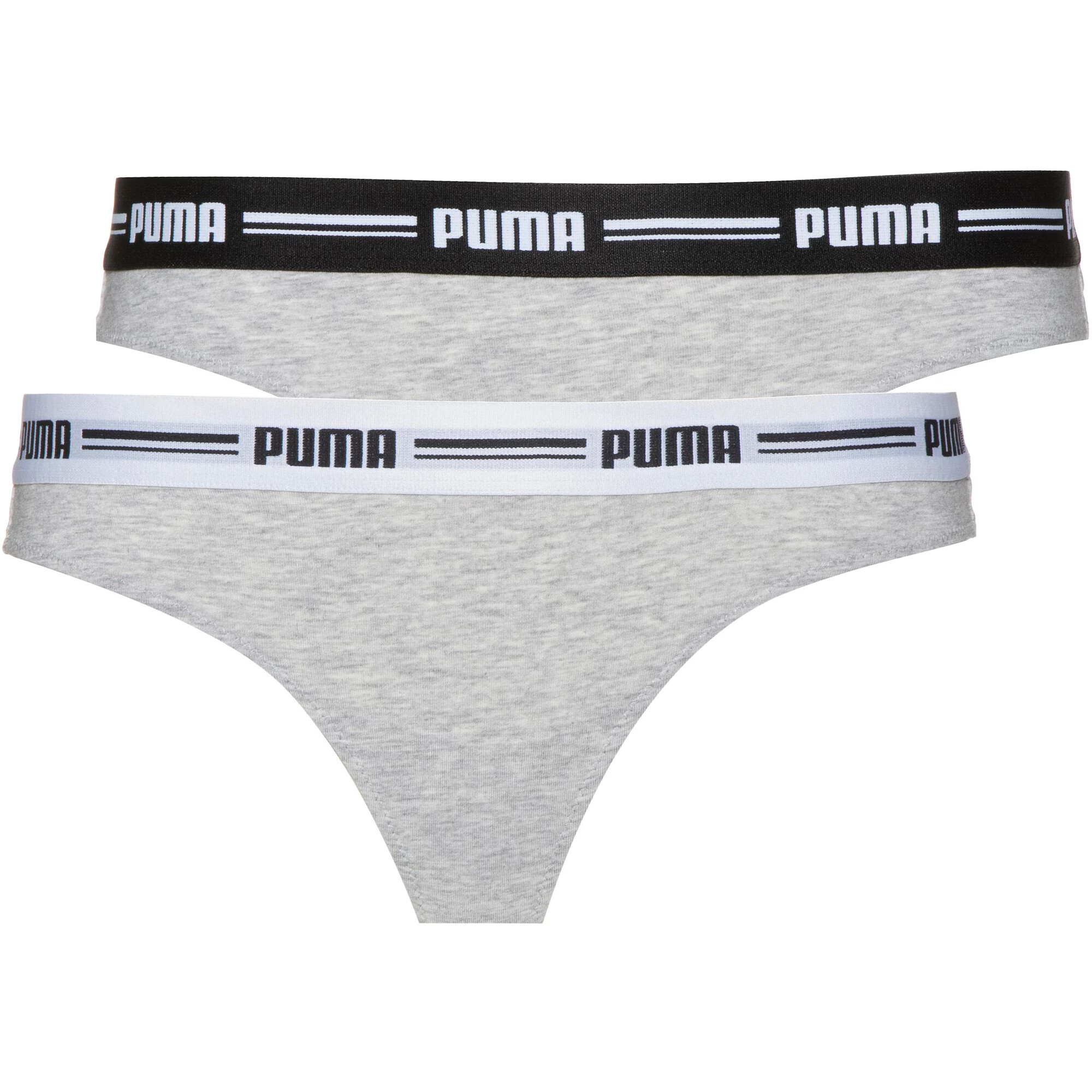 PUMA Tangice pegasto siva / črna / bela - Pepit.si