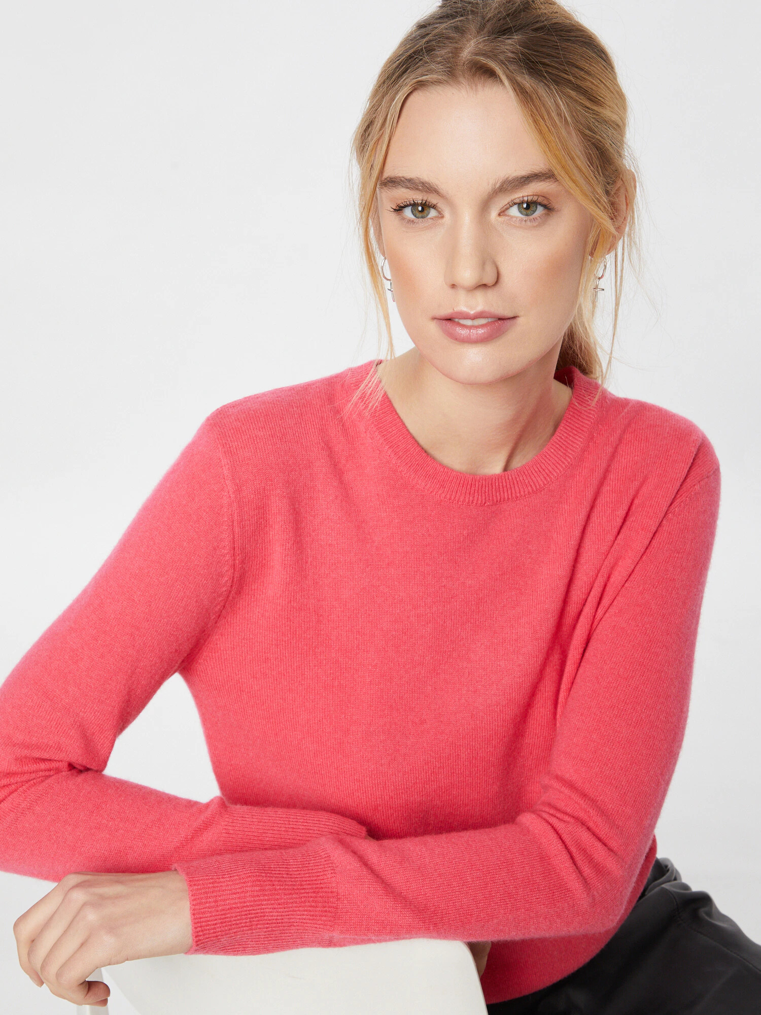 Pure Cashmere NYC Pulover rosé - Pepit.si