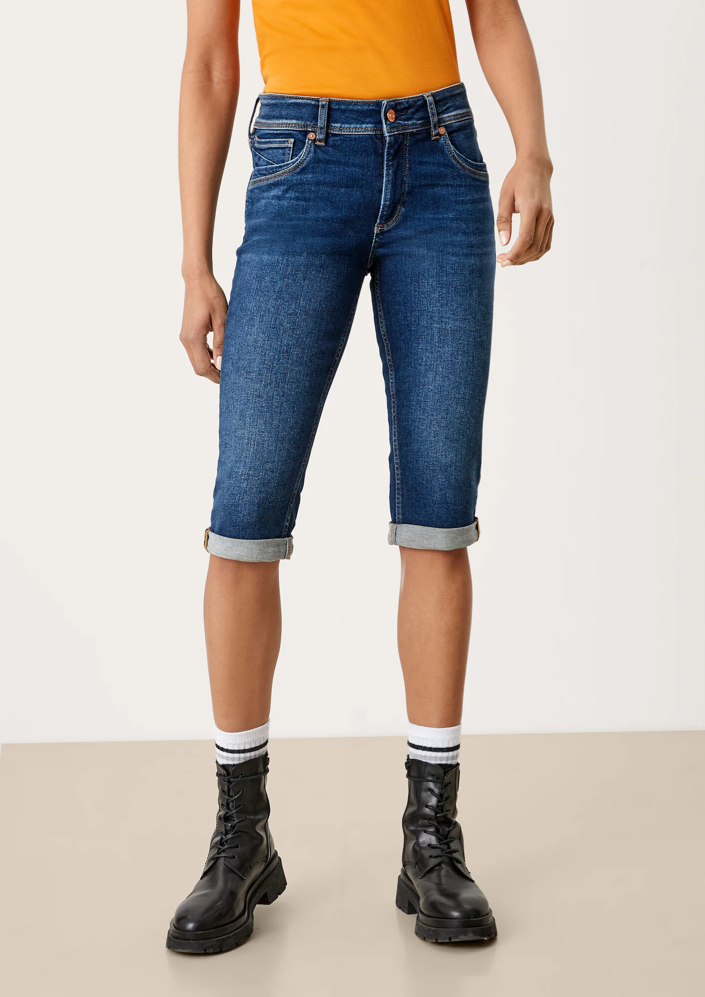 QS by s.Oliver Kavbojke 'Catie' moder denim - Pepit.si