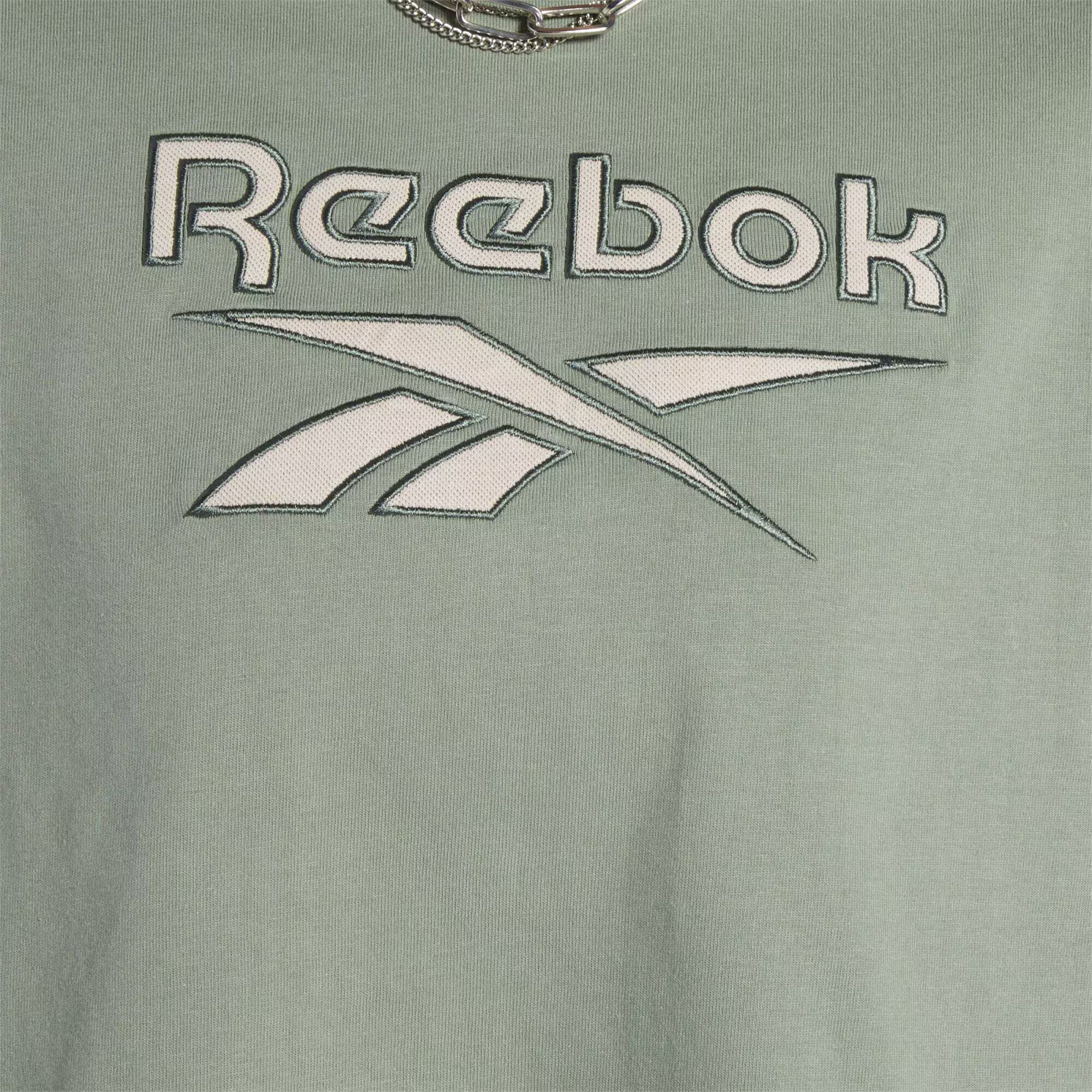 Reebok Classics Majica bež / zelena - Pepit.si