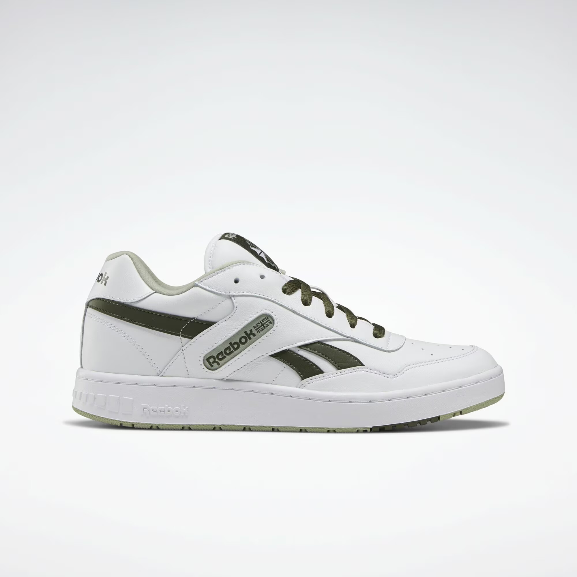 Reebok Classics Nizke superge 'BB4000' zelena / bela - Pepit.si