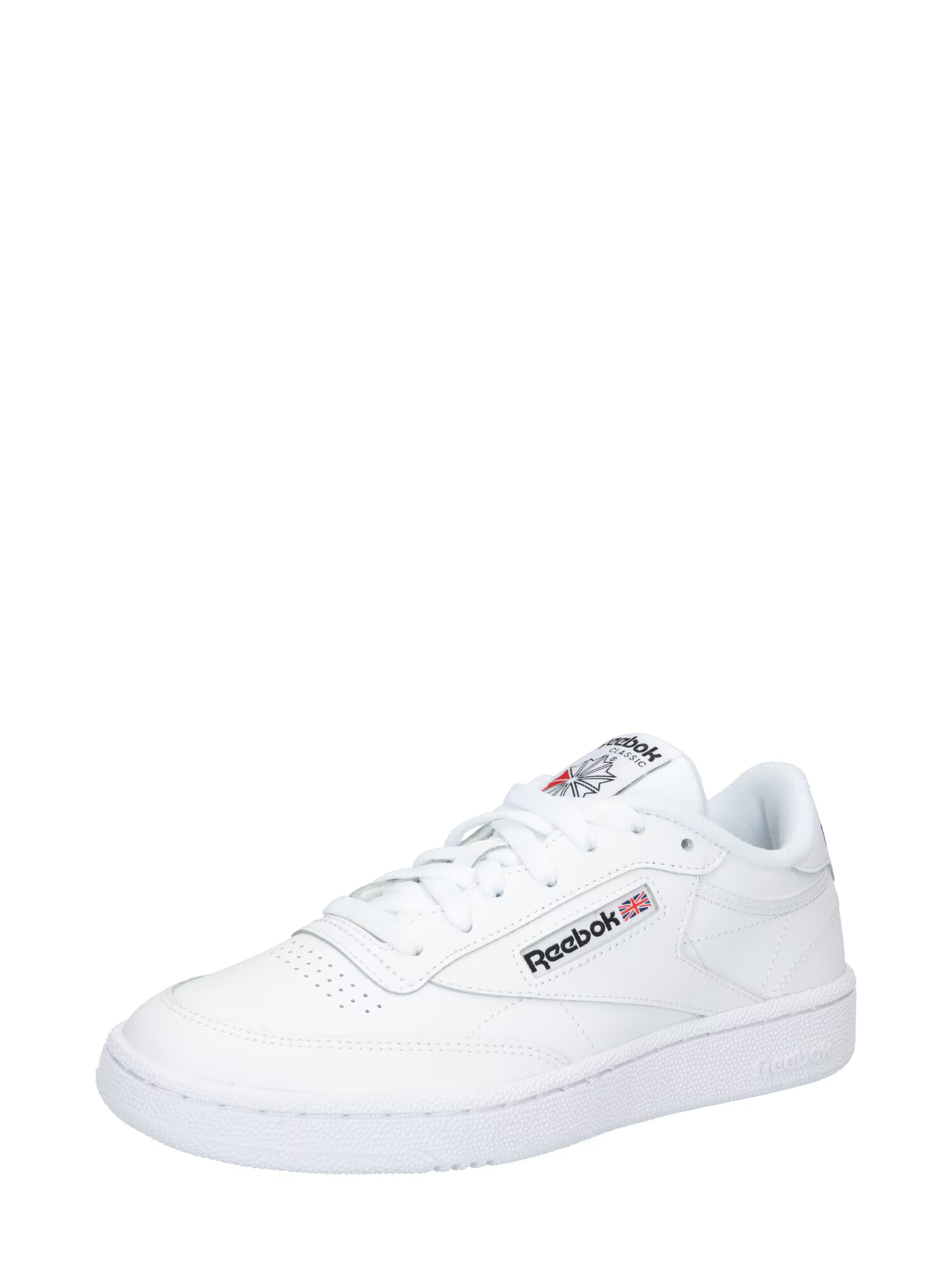 Reebok Classics Nizke superge 'Club C 85' rdeča / črna / off-bela - Pepit.si