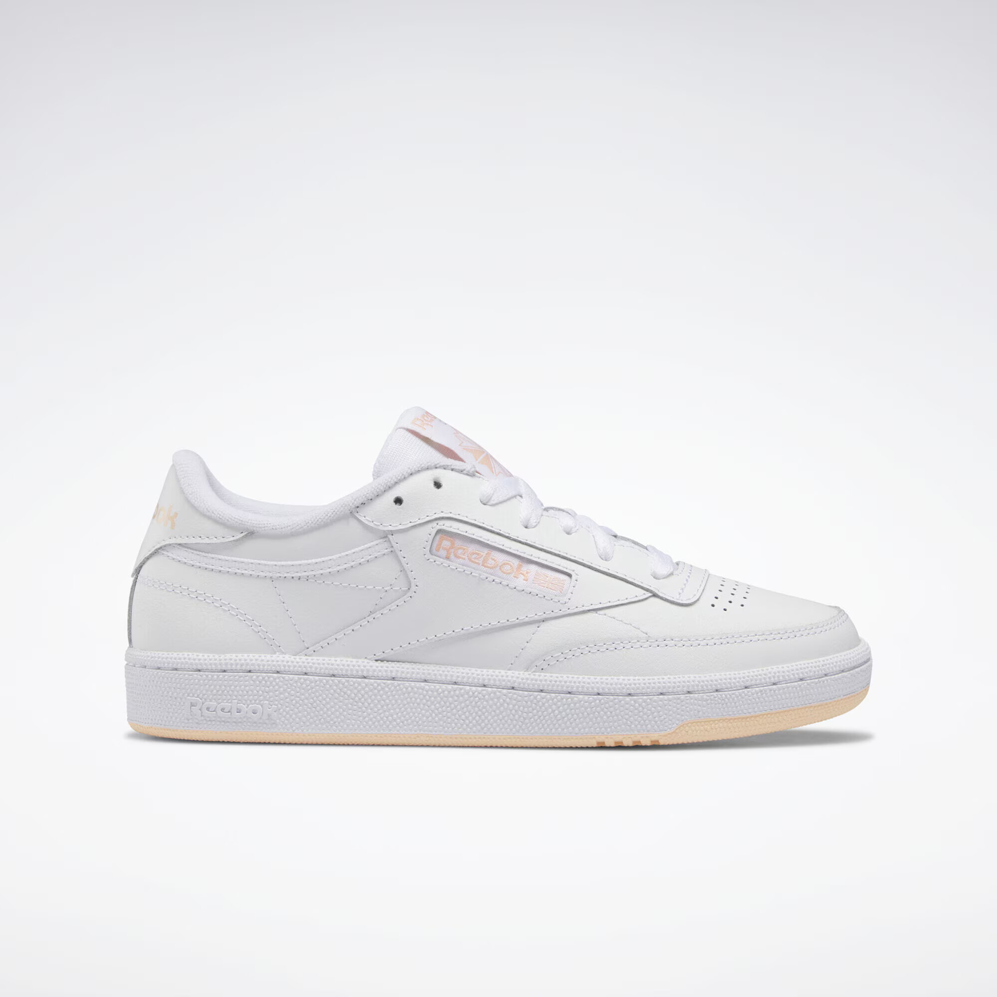 Reebok Classics Nizke superge ' Club C 85' pastelno oranžna / bela - Pepit.si