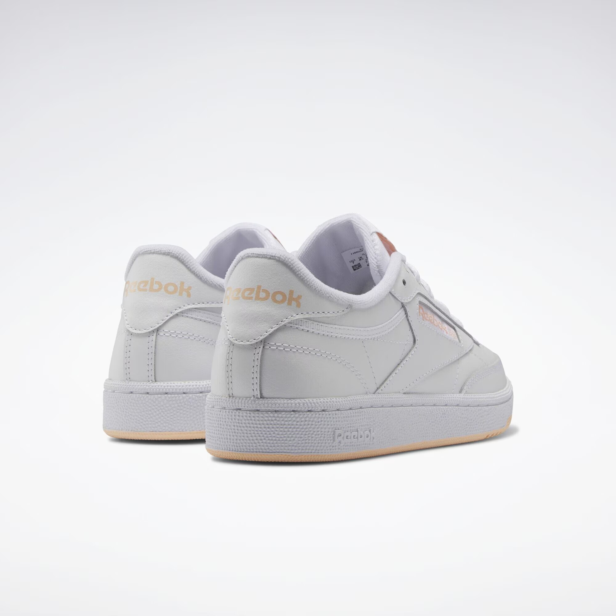 Reebok Classics Nizke superge ' Club C 85' pastelno oranžna / bela - Pepit.si