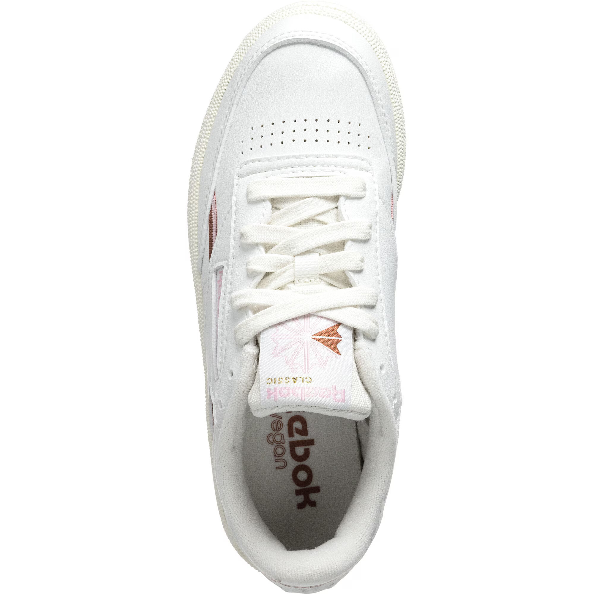 Reebok Classics Nizke superge 'Club C 85' roza / rjasto rdeča / bela - Pepit.si