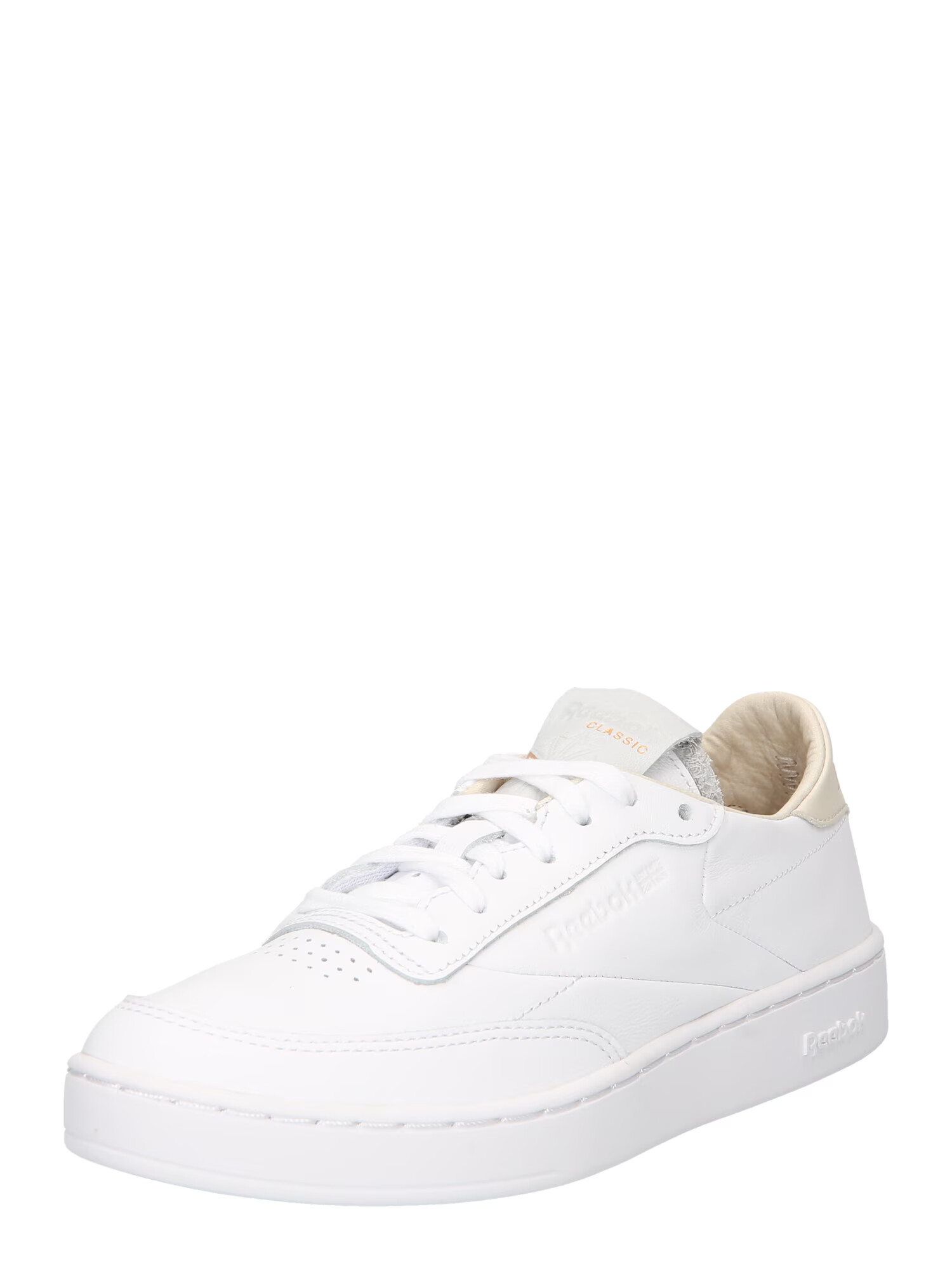 Reebok Classics Nizke superge 'Club C Clean' ecru / zlata / off-bela - Pepit.si